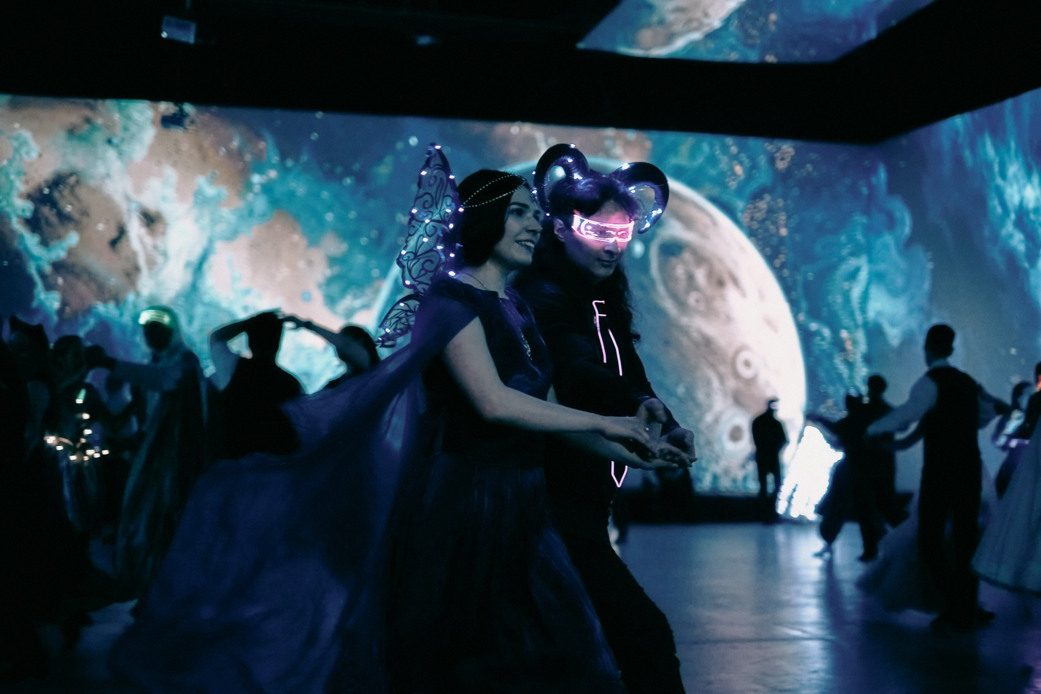 Ночь в холмах | Иммерсивный бал. Фотограф Аннё| Москва