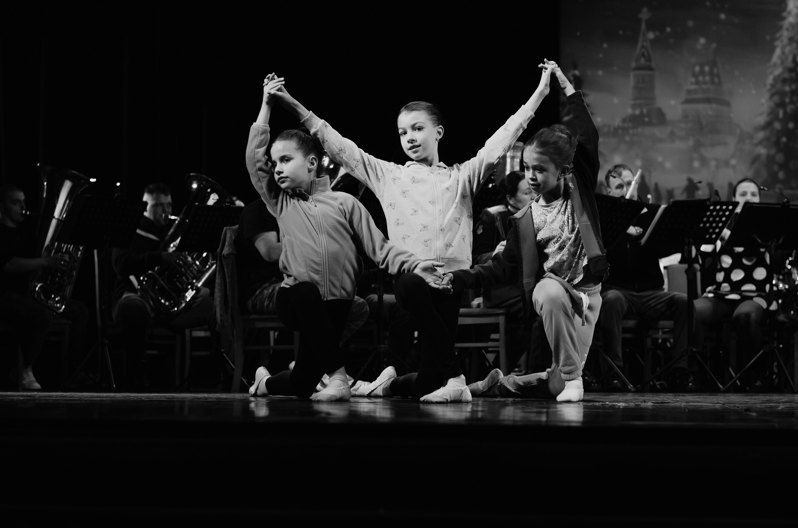 Новогодняя программа «Щелкунчик» на сцене Дома Офицеров. Портретный и репортажный фотограф в Санкт-Петербурге Варвара Жукова