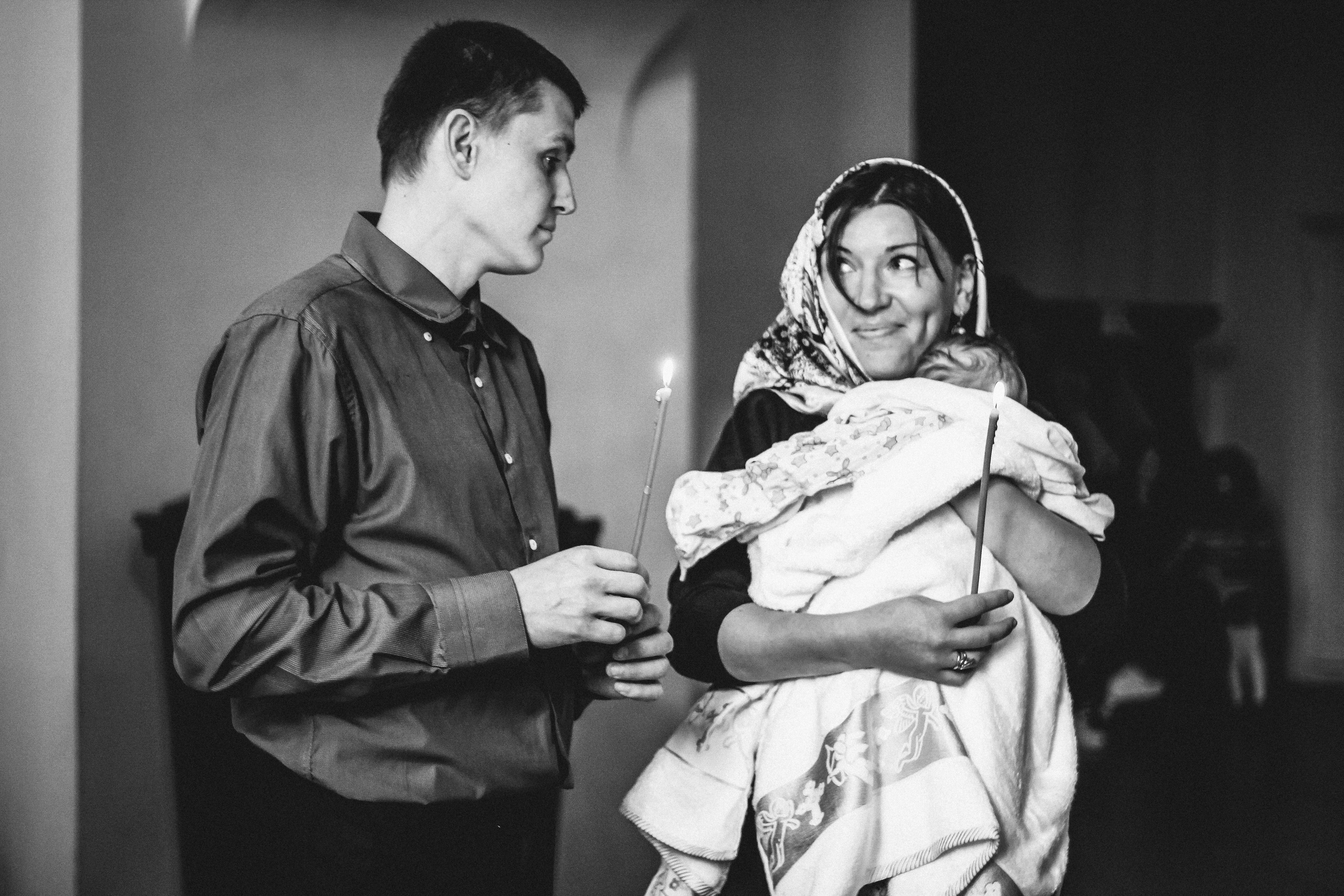 Крещение. Фотосессия беременности & материнства Коломна