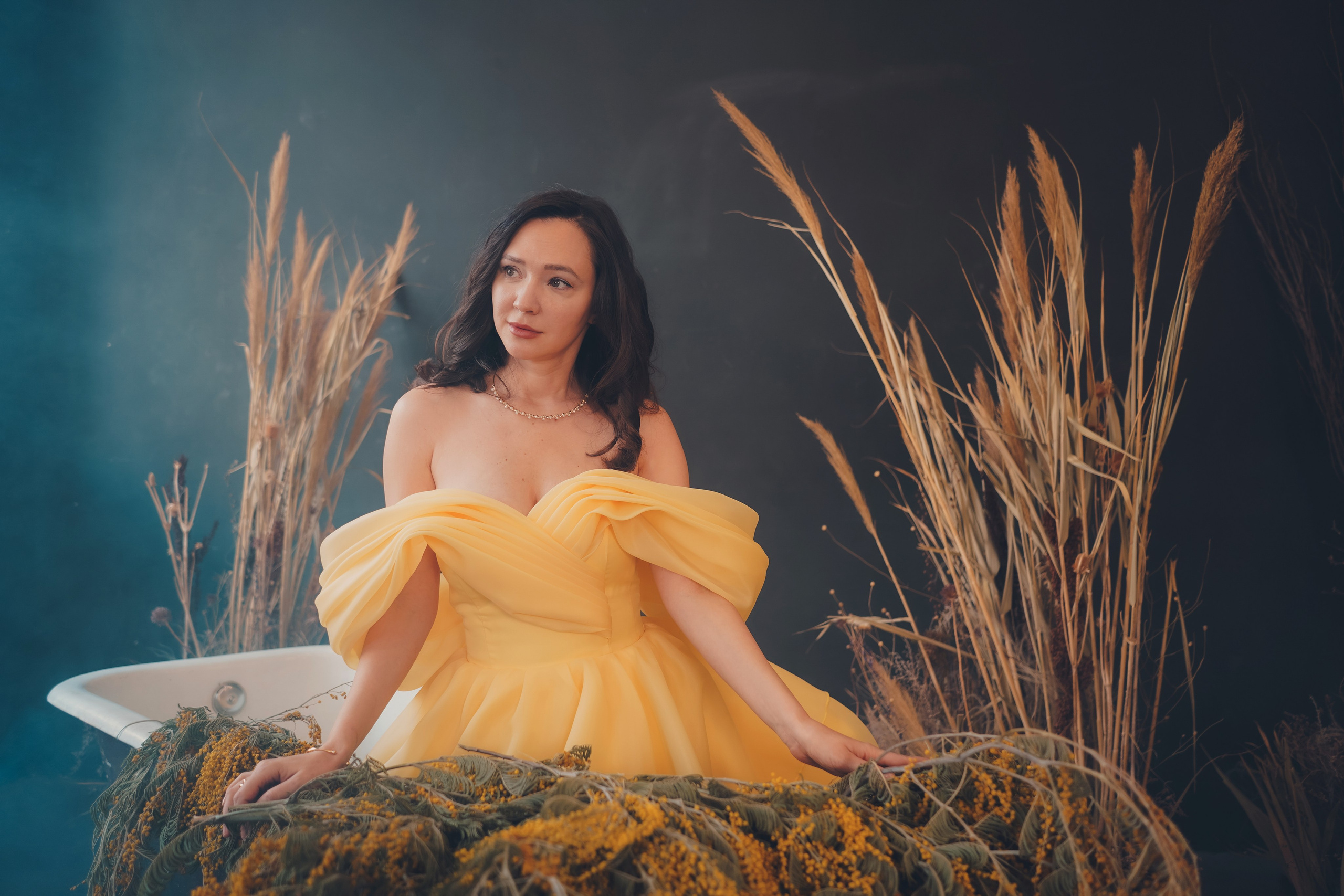 Виктория. Мимозы. Свадебный фотограф Копков Геннадий