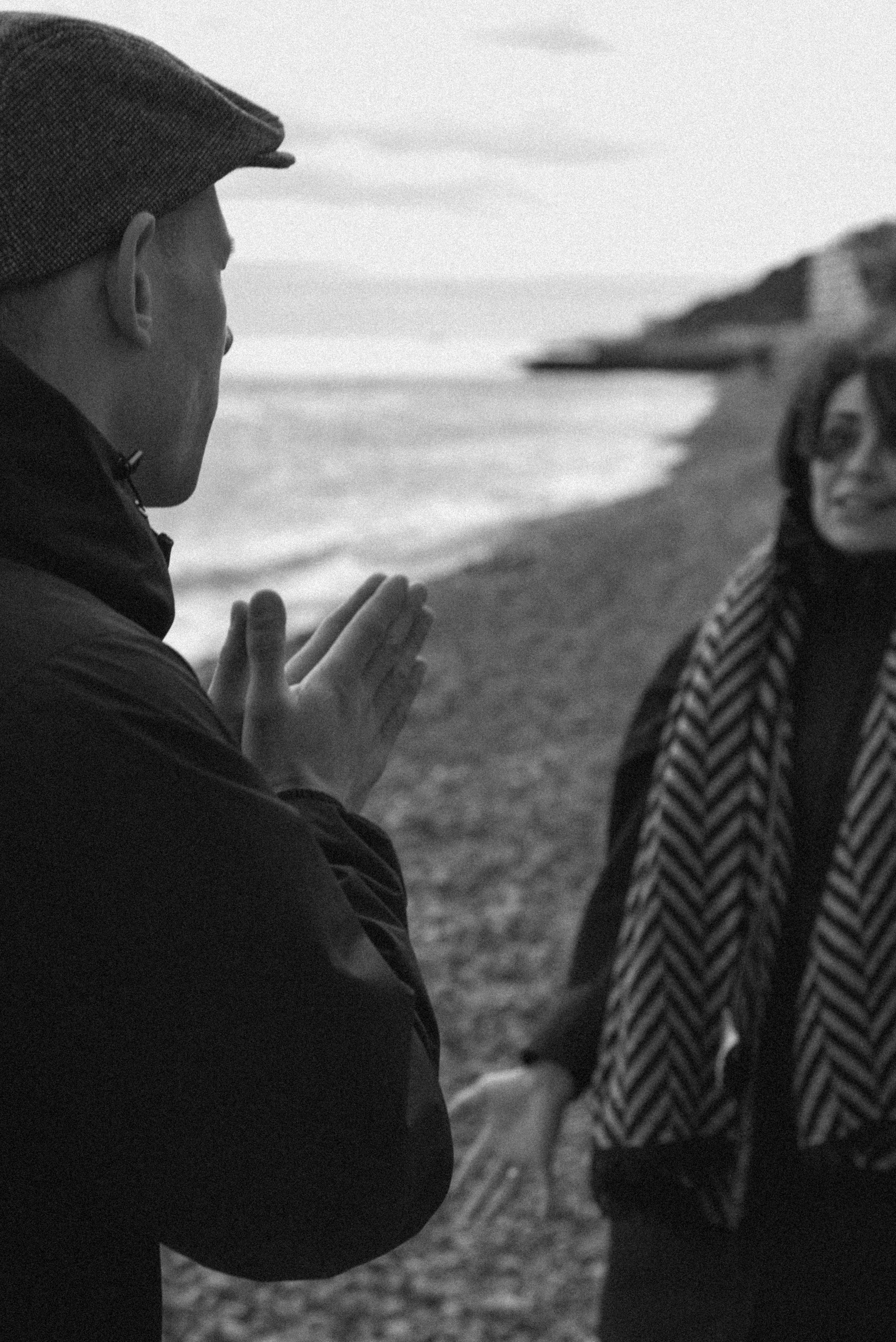 Lovers on the beach-3