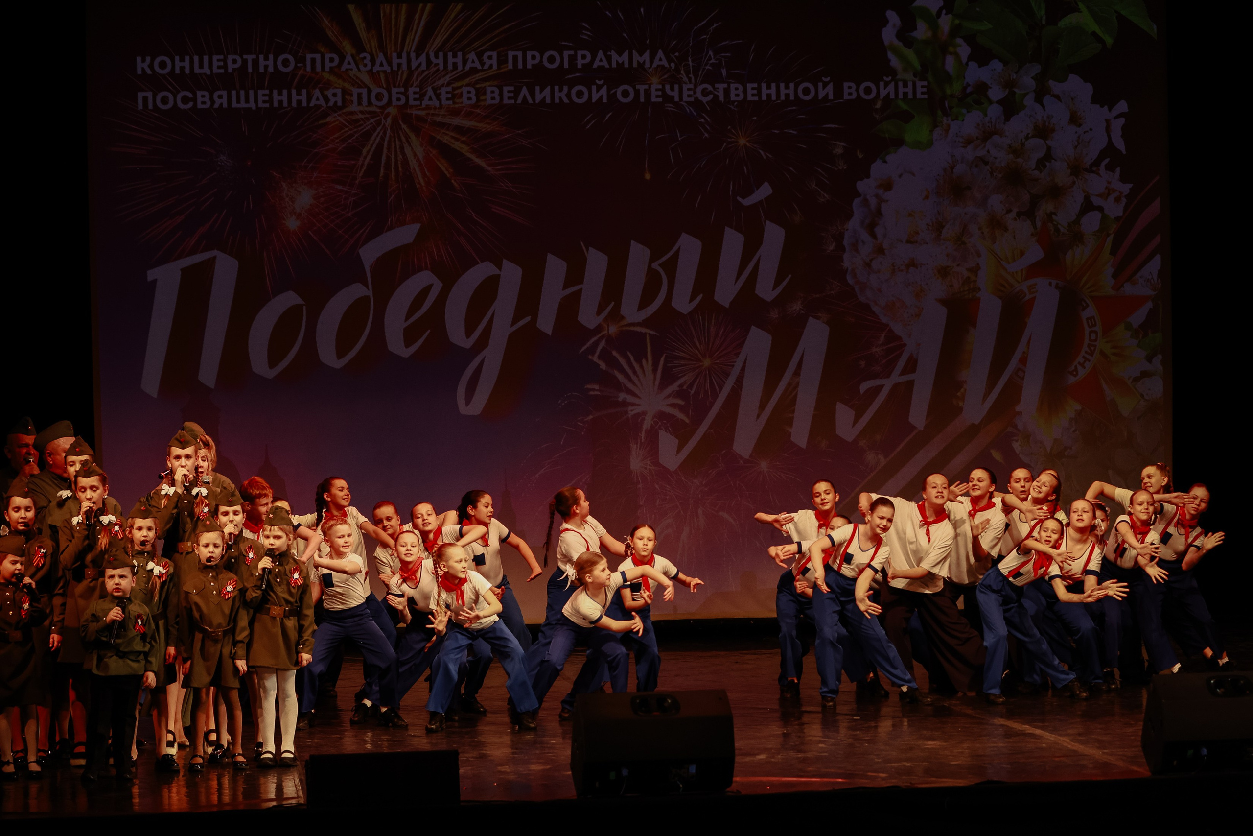 Победный май _Праздничный конценрт. Фотограф Юлия Мальцева