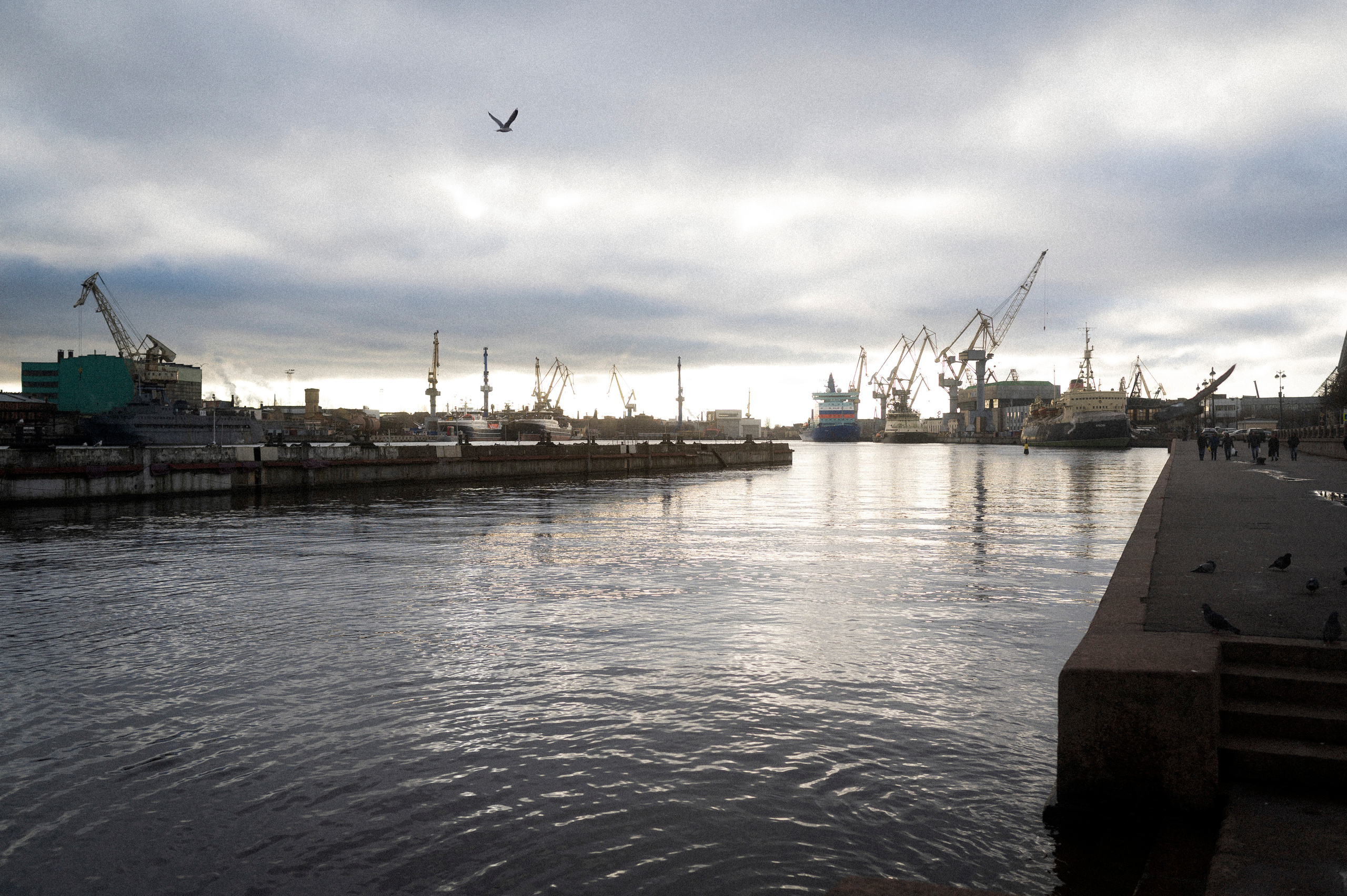 To the northwest of Russia. Kartascheff