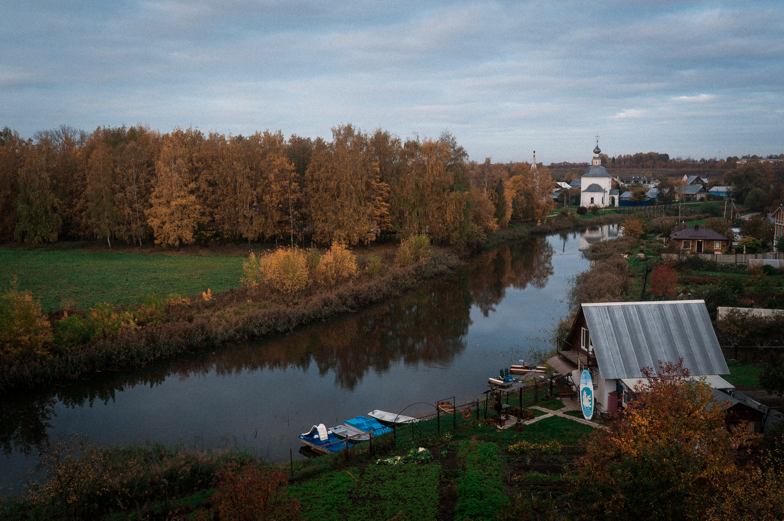 Autumn Trip to Russian towns. Kartascheff