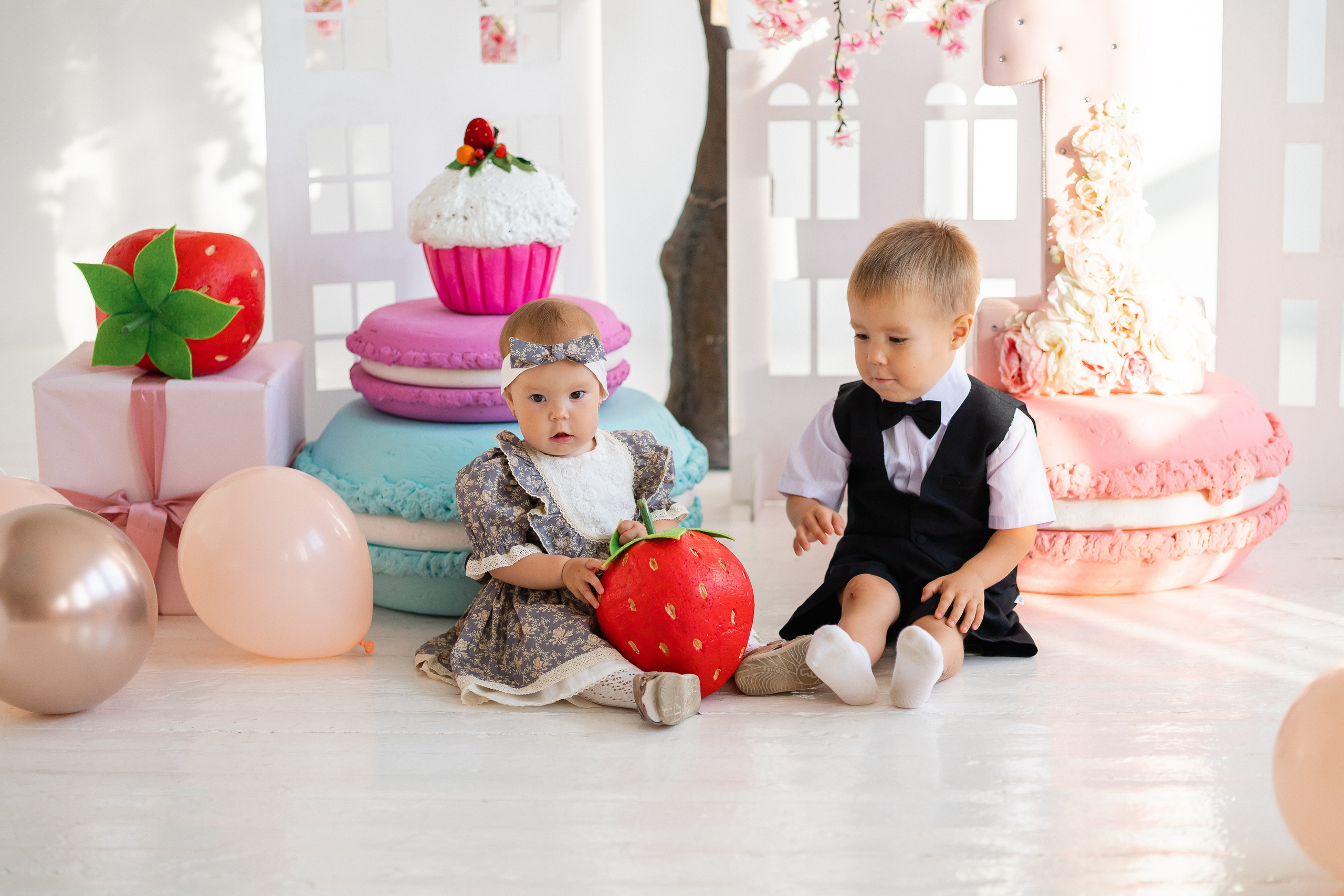 Годовасики в других студиях. Фотограф новорождённых в Йошкар-Оле Ильмира Сидоркина