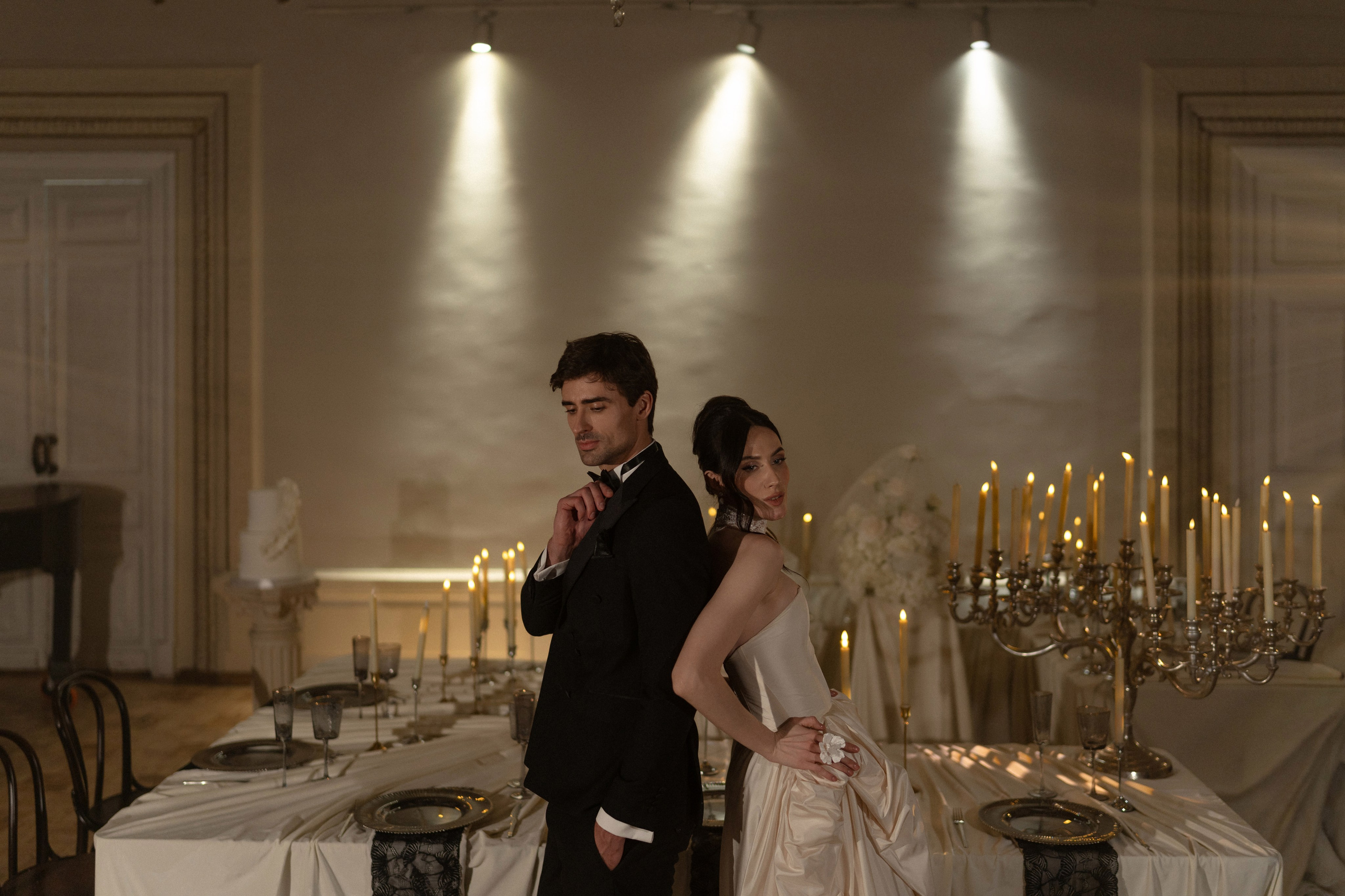 Ужин при свечах. Свадебный и репортажный фотограф Москва