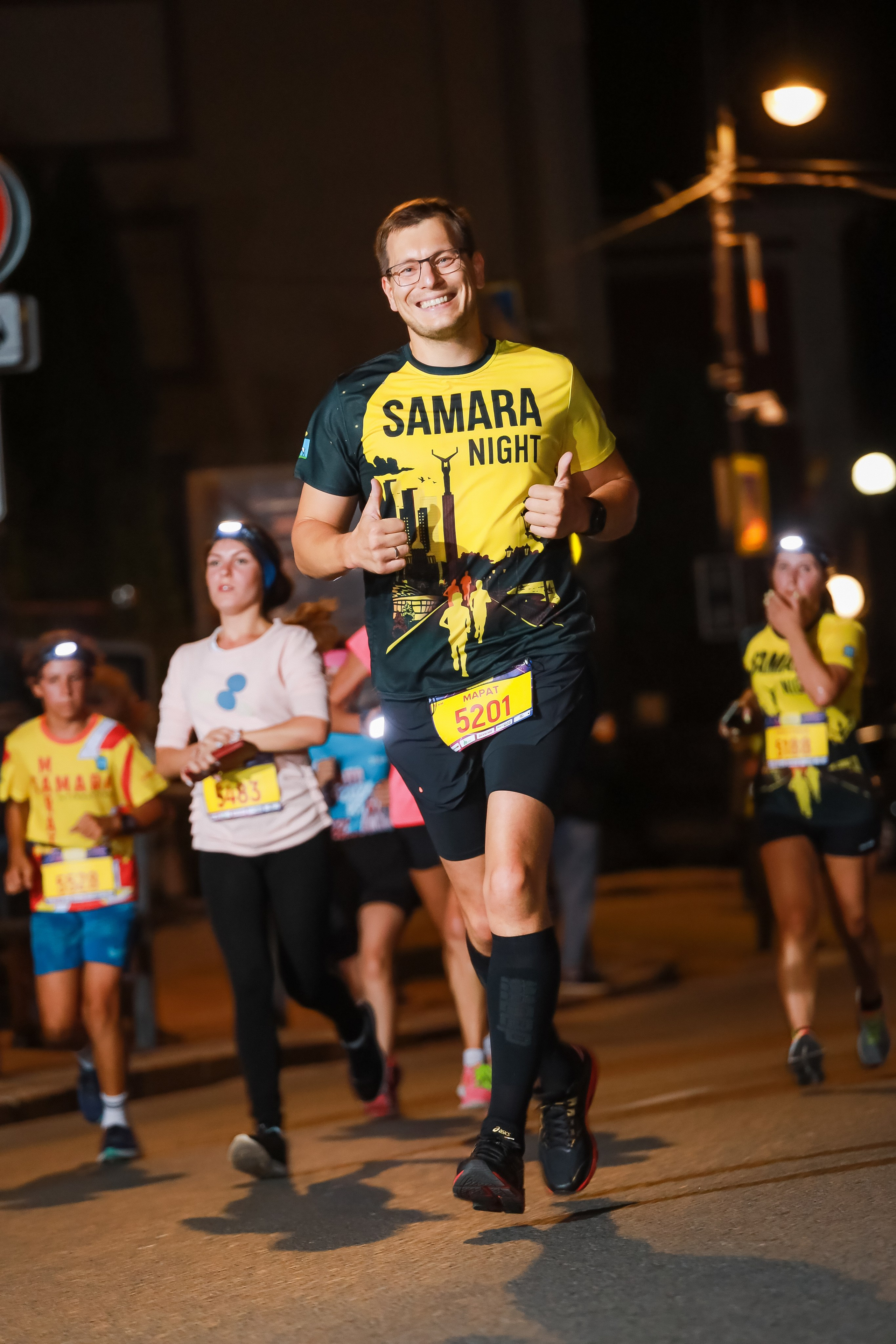Ночной Марафон «Огни Самары». Фотограф в Самаре Максим Тырин