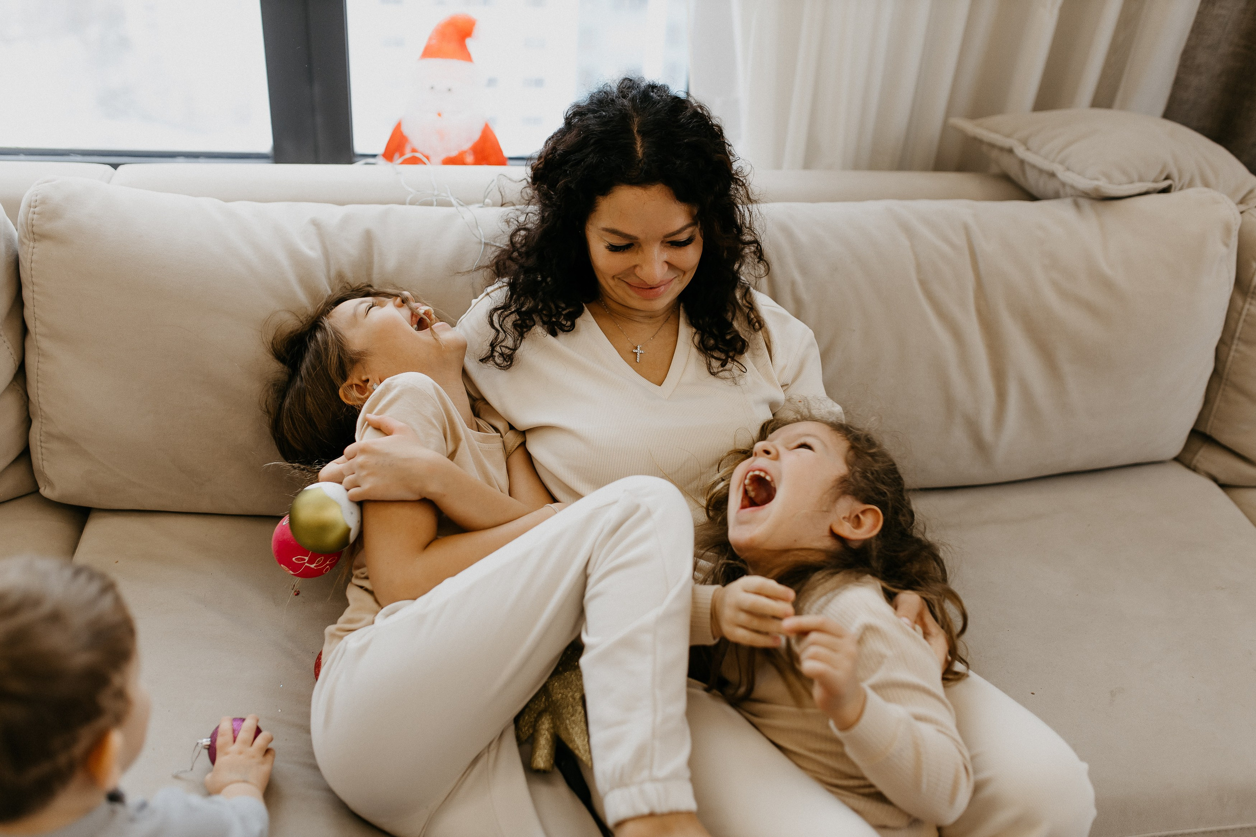 Домашняя предновогодняя история. Семейный фотограф Маша Тимофеева | Москва