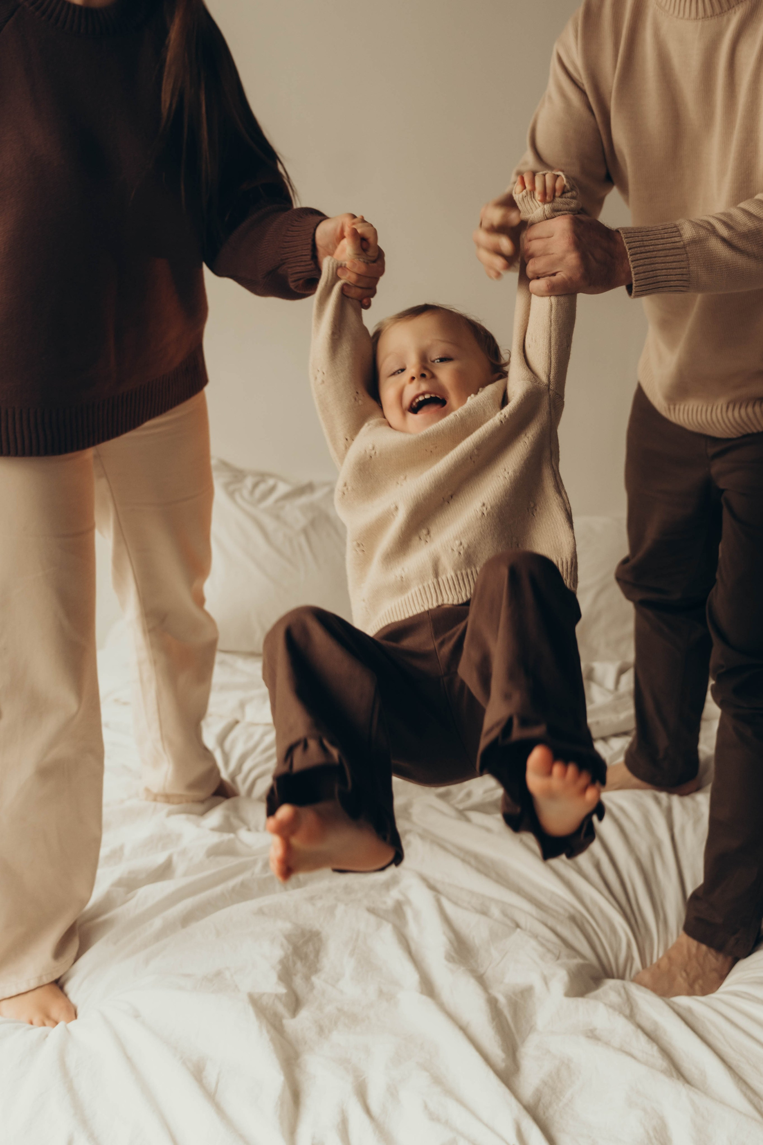 Екатерина, Николай и малышка Аня