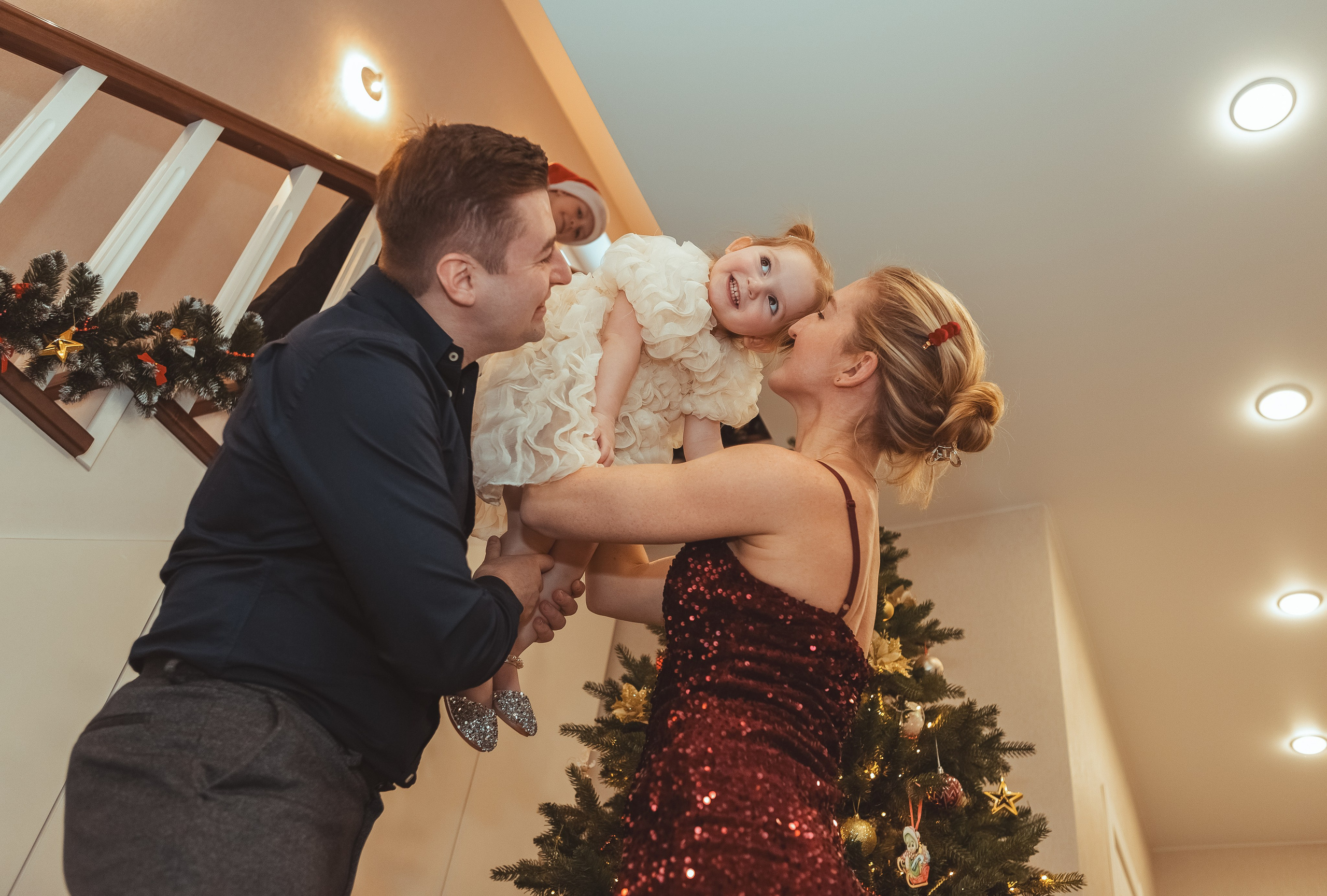 Новый год в кругу семьи (домашняя съемка). Вера Соколова фотограф Воронеж