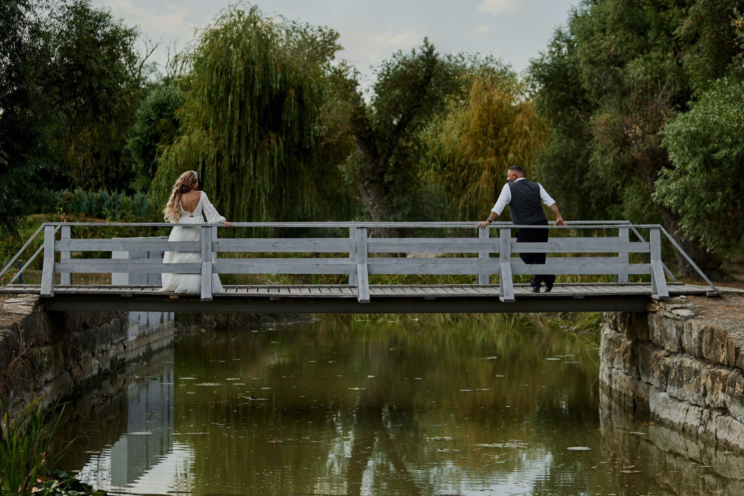 Байкерская свадебная фотосессия