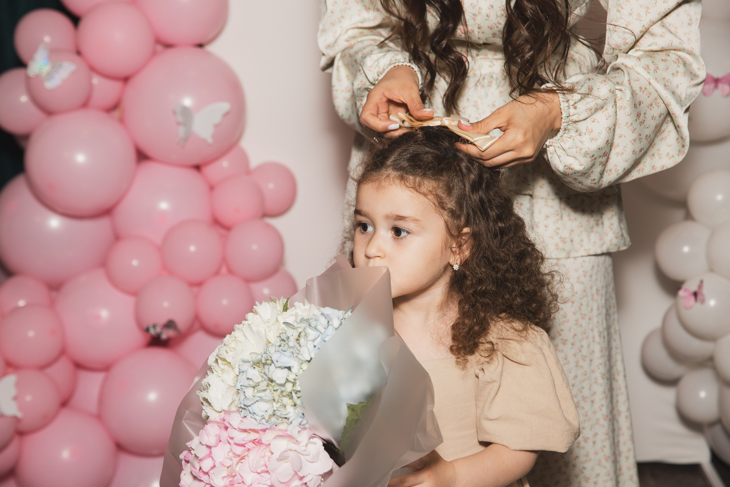 Детский День Рождения 3 года Айле. Свадебный и портретный фотограф в Москве Мария Кравченко