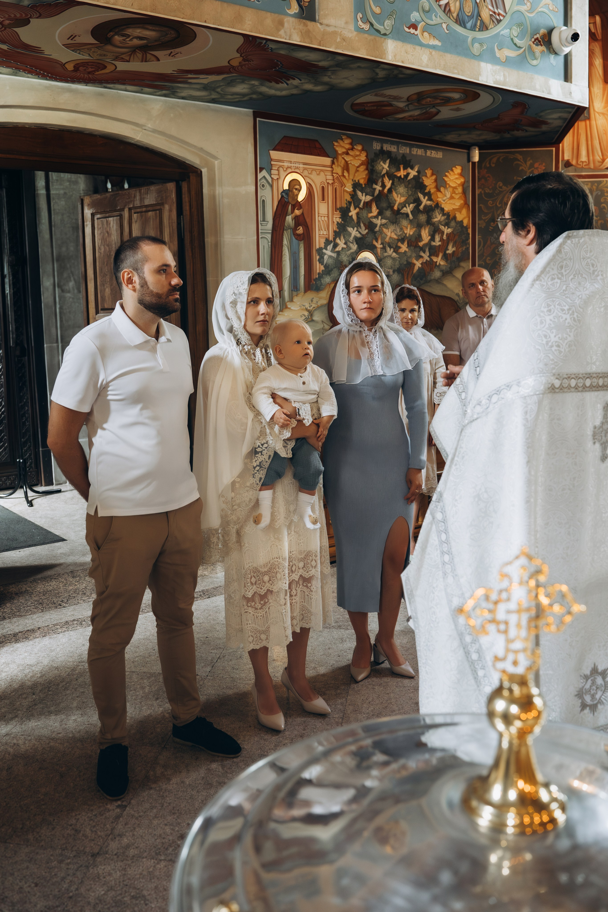 Крещение Александра. Фотограф Ольга Рубцова в Москве и Московской области