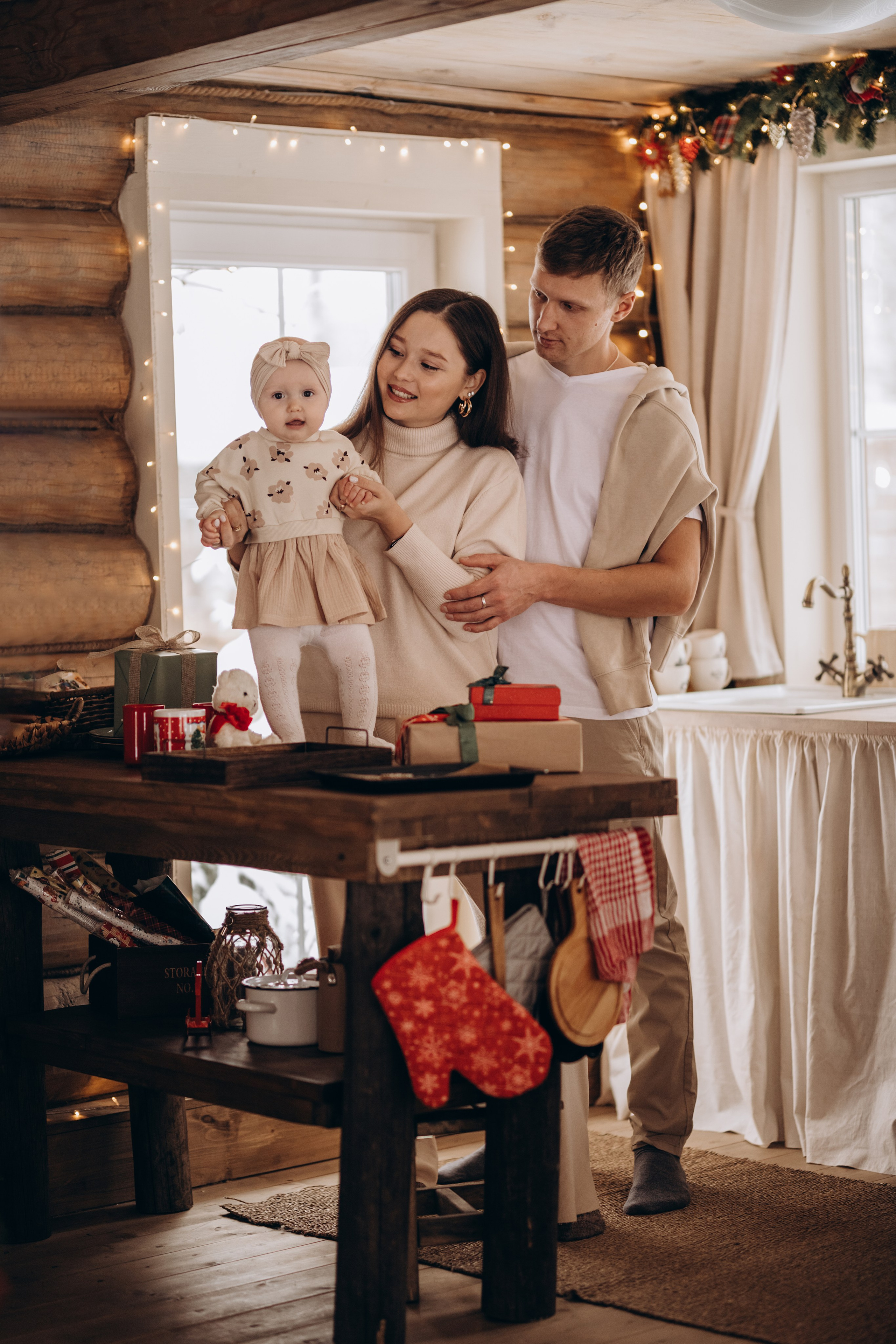Рождественское утро. Регина Мингалимова, семейный и свадебный фотограф в Казани