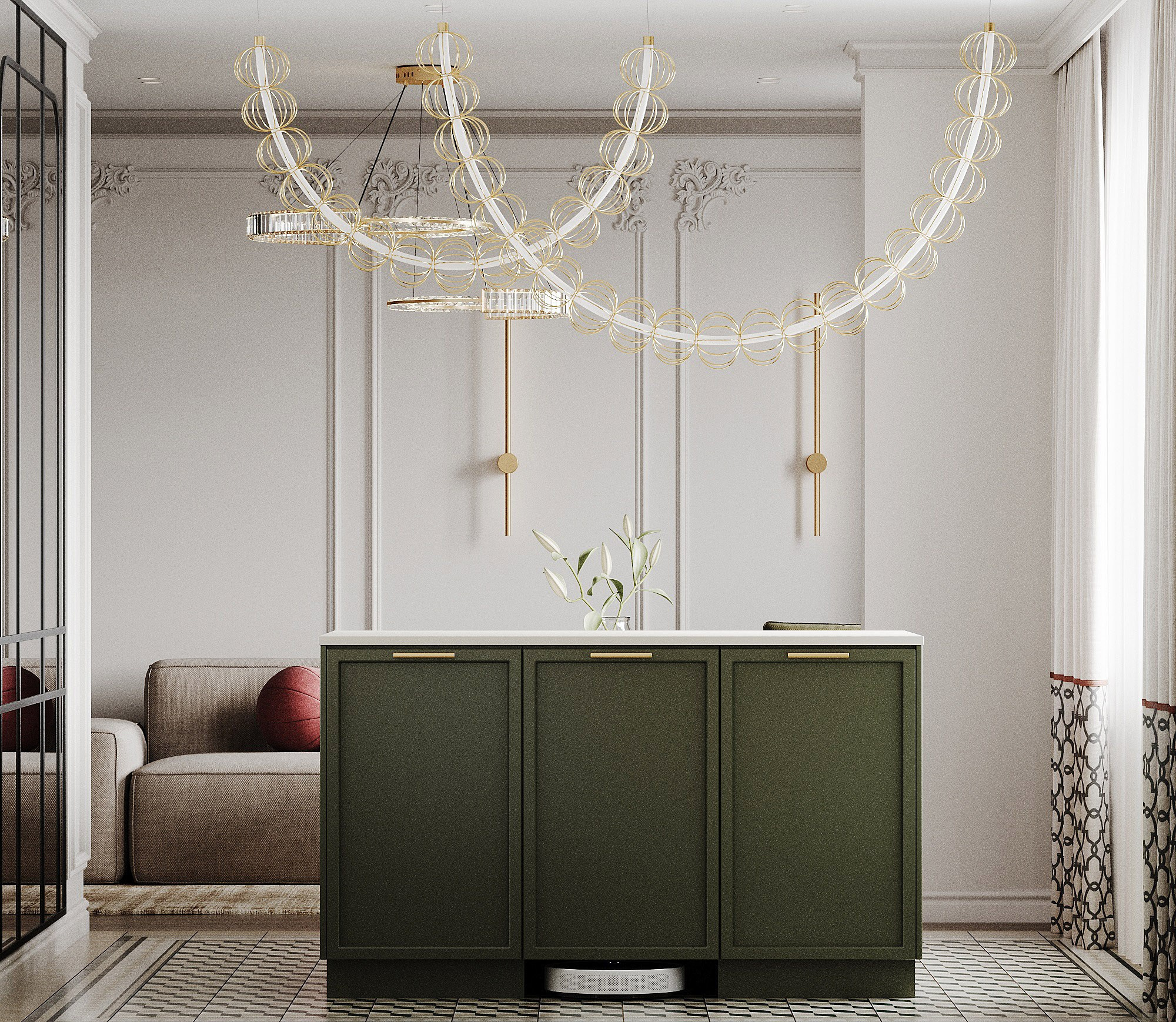 Appartment 70 sq m. Профессиональный дизайнер интерьера