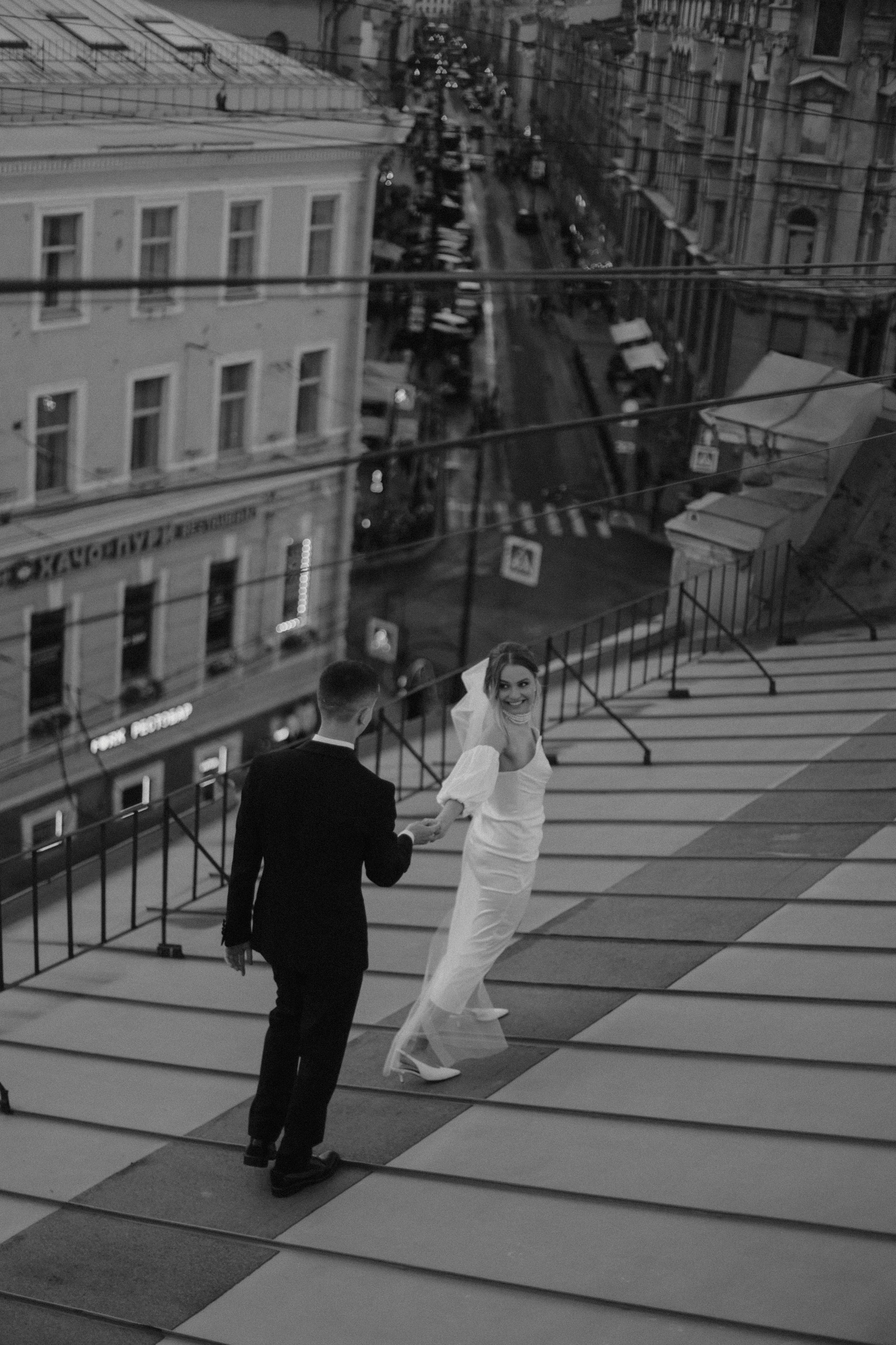 Крыши Петербурга. Свадебный фотограф в Москве и Санкт- Петербурге Алина Сараева