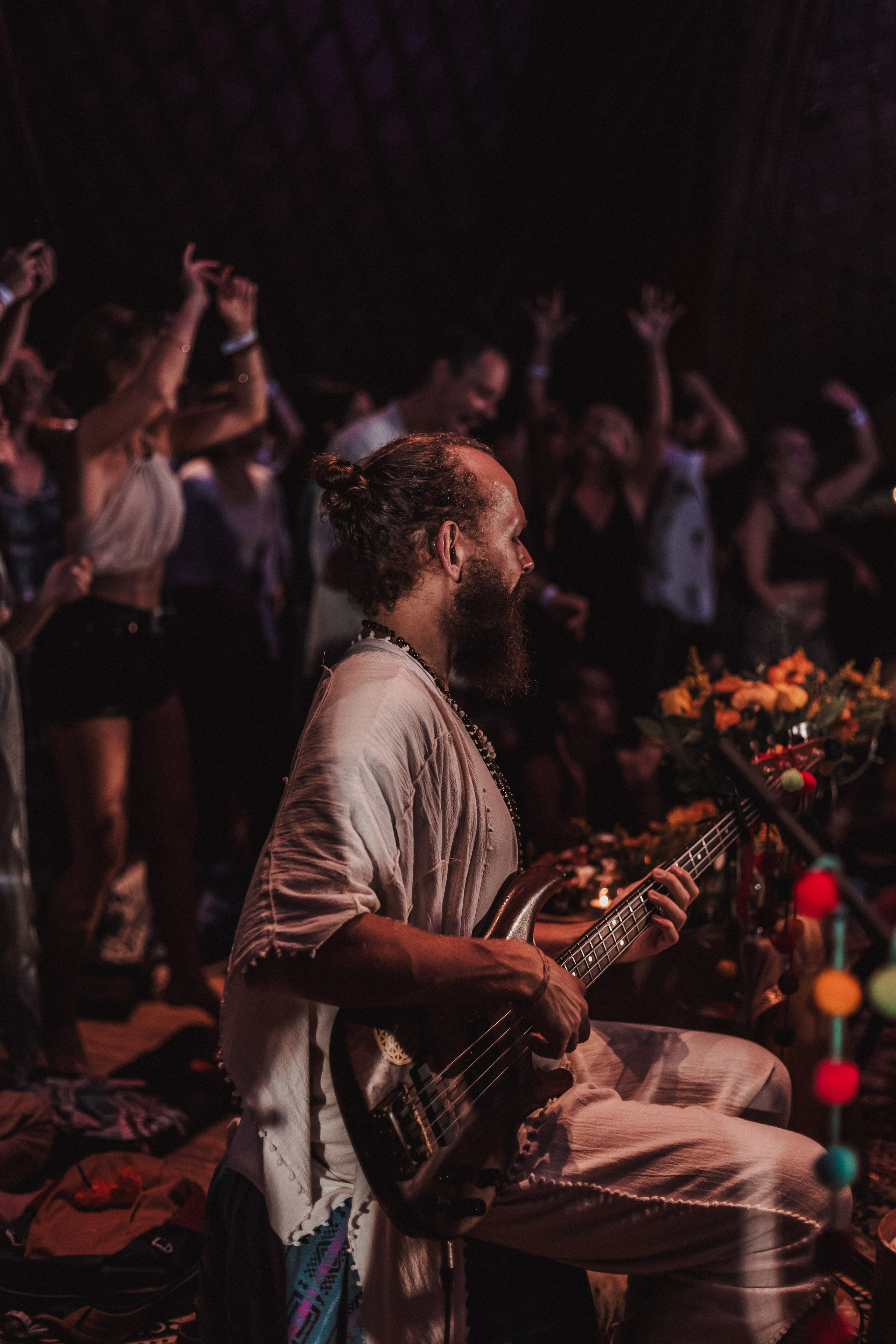 Hanuman Project kirtan at Alchemy march. Mariam Bagdasaryan