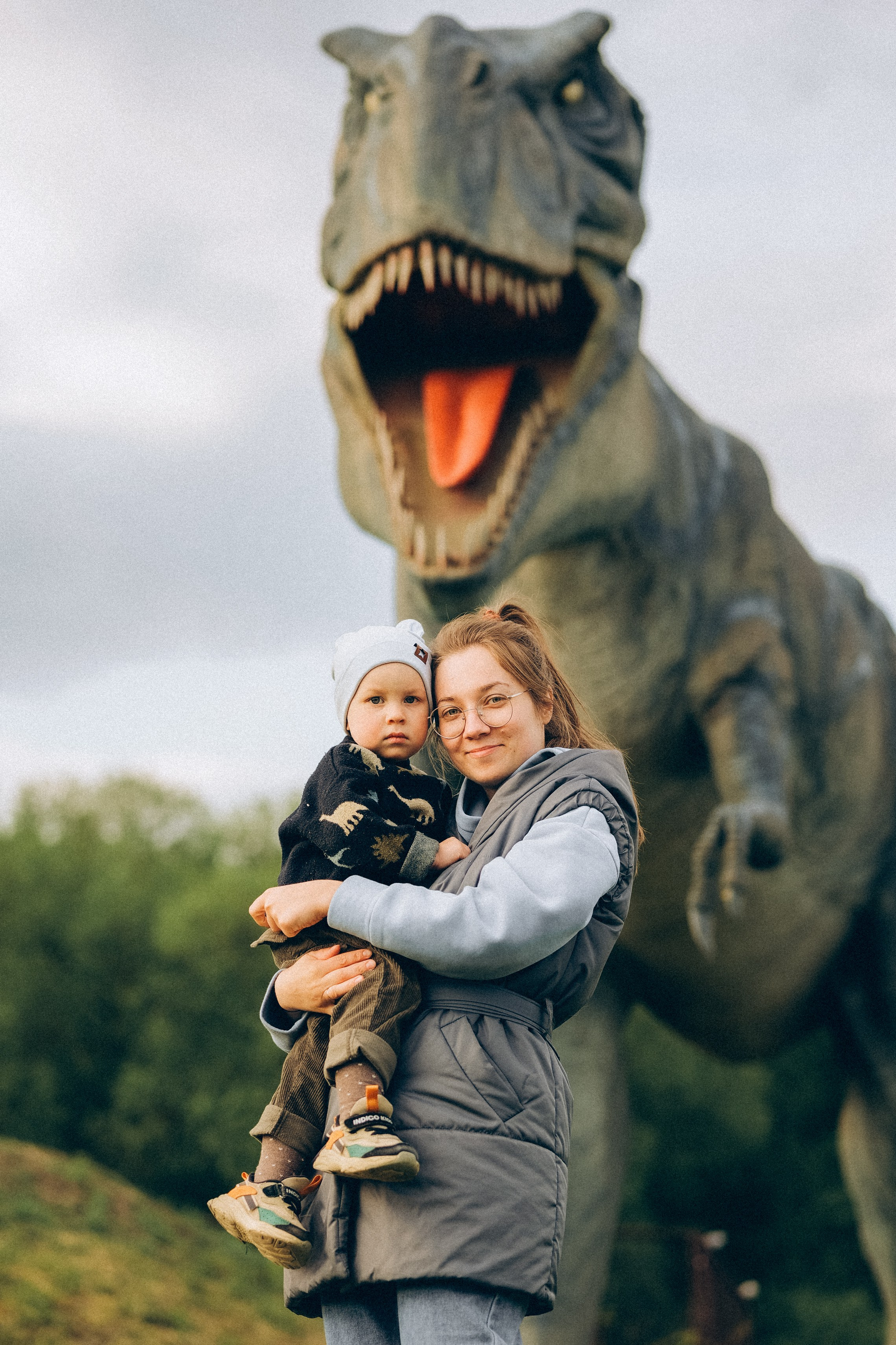 Семейная прогулка в Динопарке