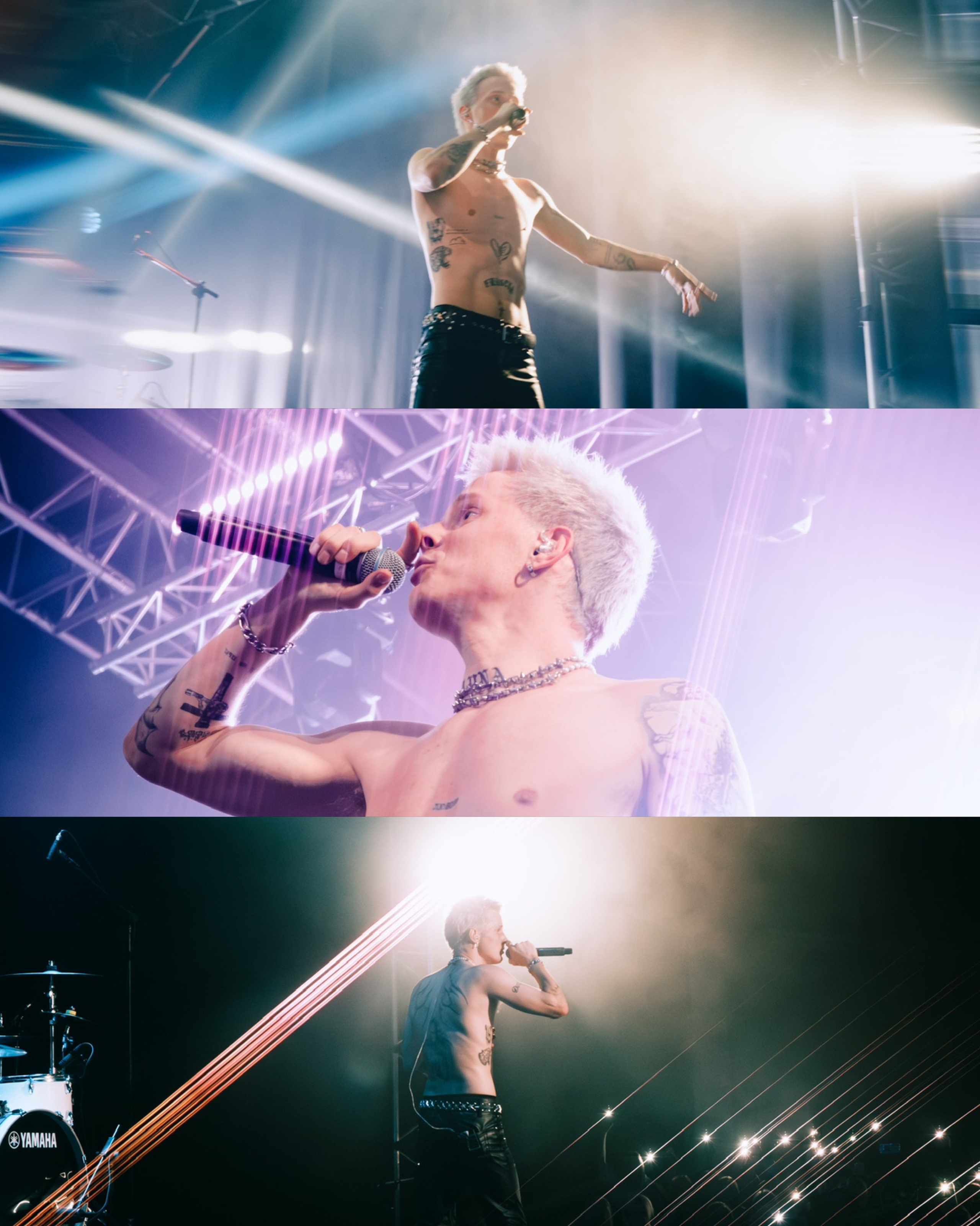 Concerti. Fotografo a Mosca con un’atmosfera notturna di foto