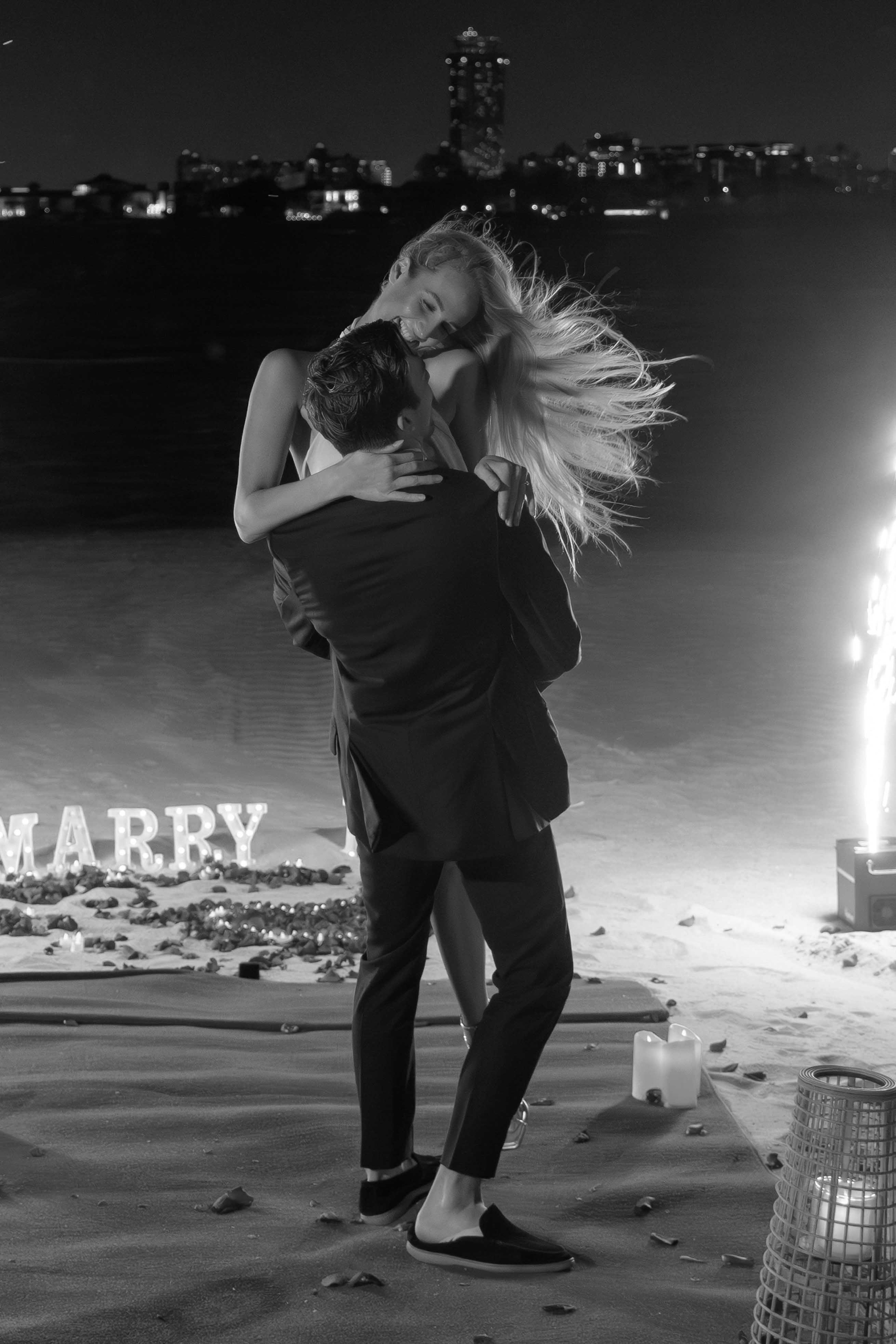 Шикарное предложение руки и сердца. Фотограф и видеограф в Москве и Абу Даби Мария Кулагина