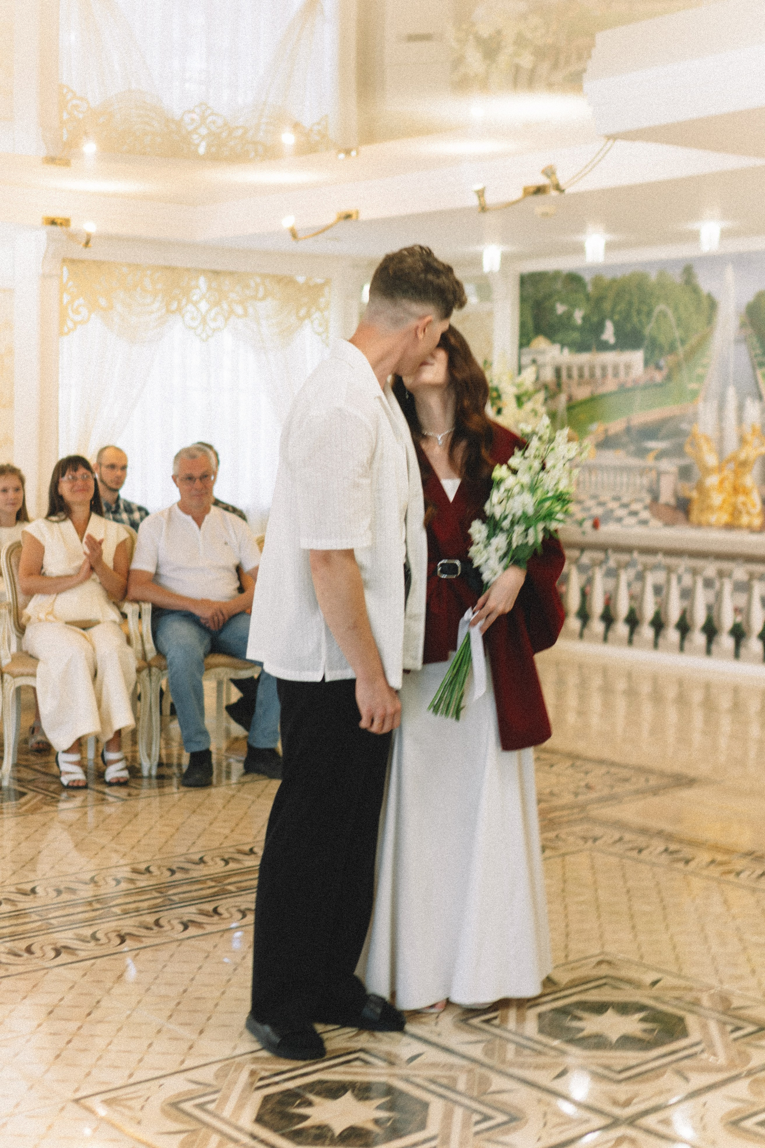 СВАДЕБНАЯ СЬЕМКА В ПЕТЕРГОФЕ И СЬЕМКА РЕПОРТАЖА В ЗАГСЕ ПЕТЕРГОФА. Профессиональный фотограф, Санкт-Петербург — Виктория Богомолова