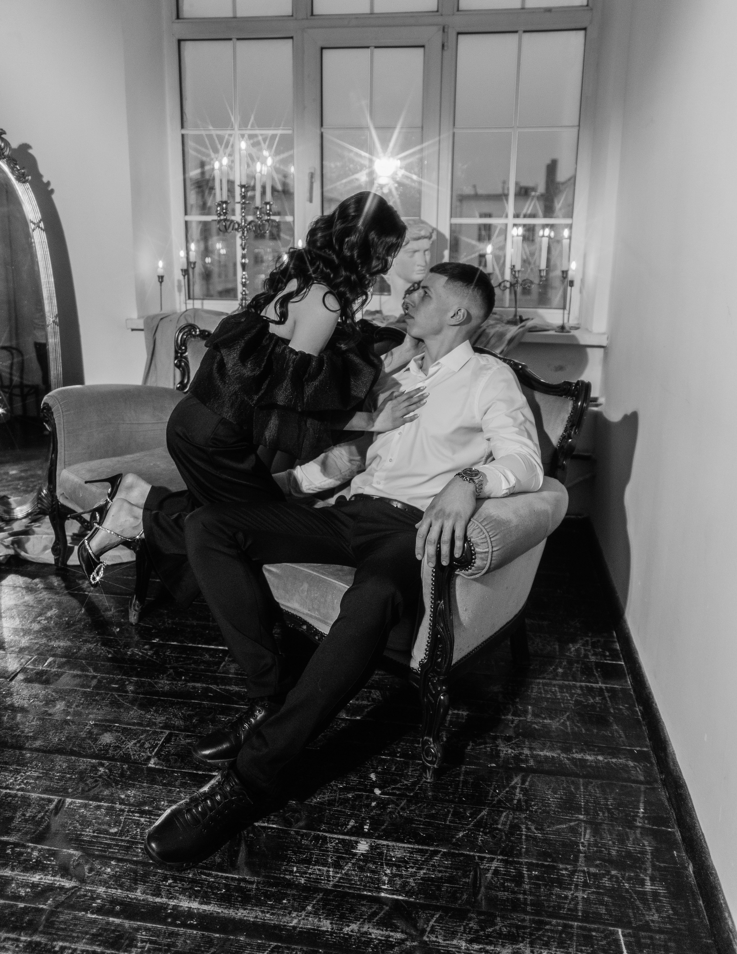 Фотосессия love story в студии