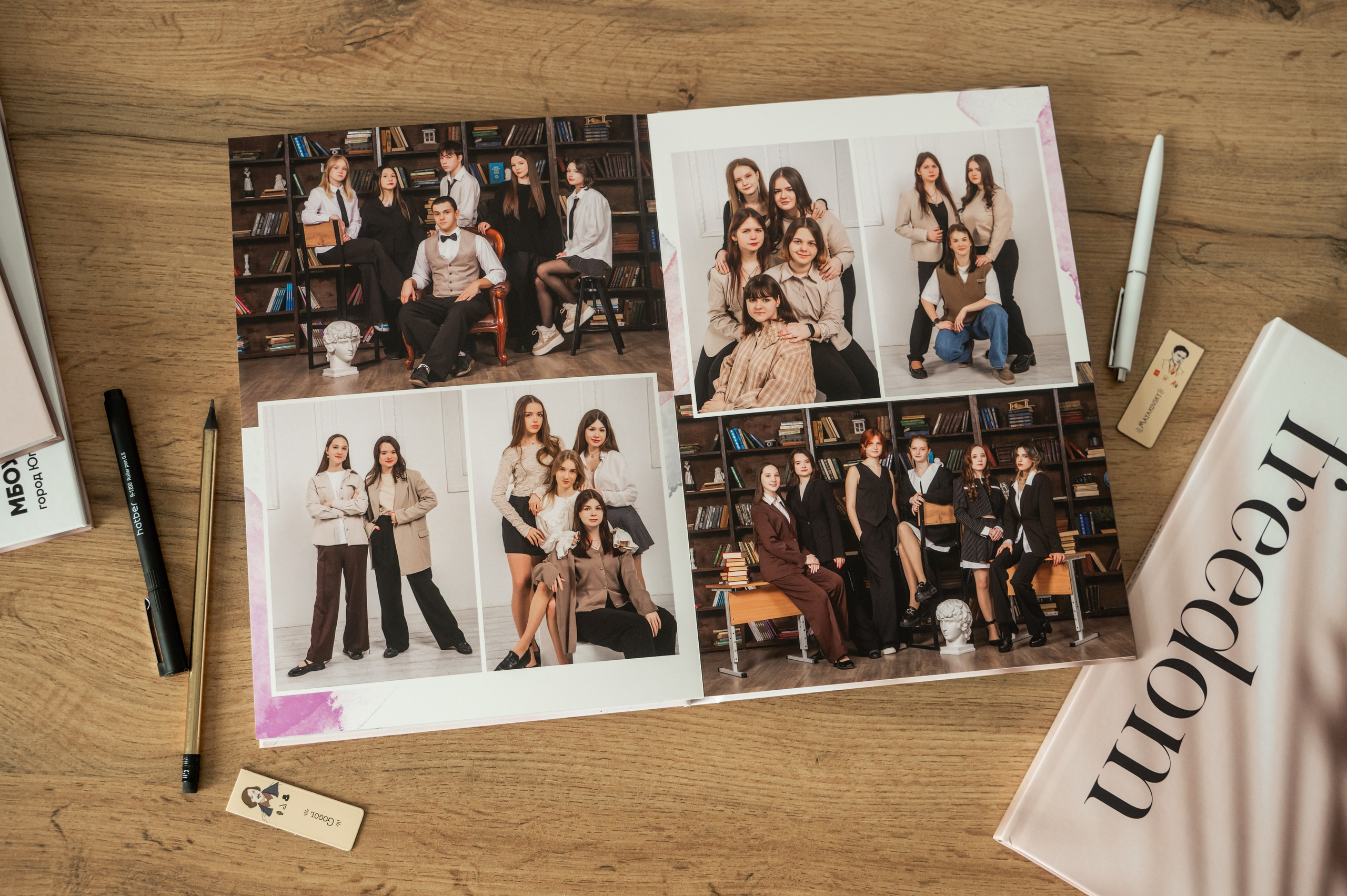 Стильные выпускные альбомы для 9-11 классов