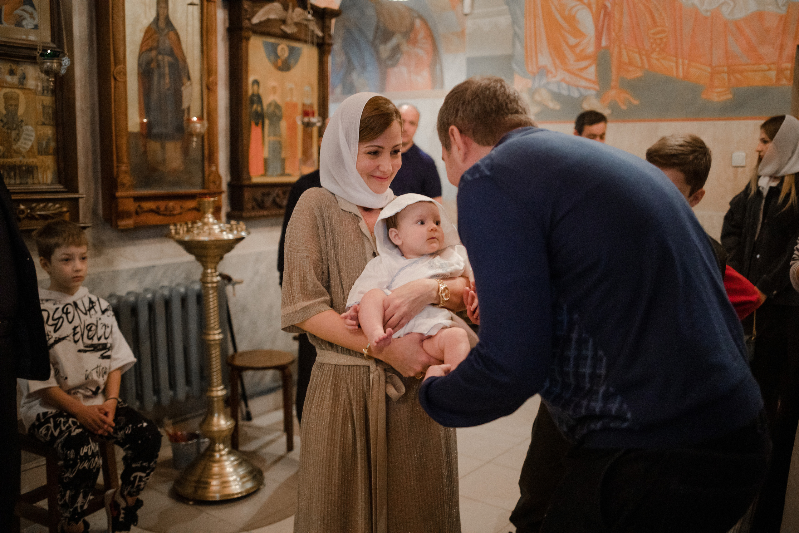 Крестины. Семейный и детский фотограф в Москве Кузьмина Мария