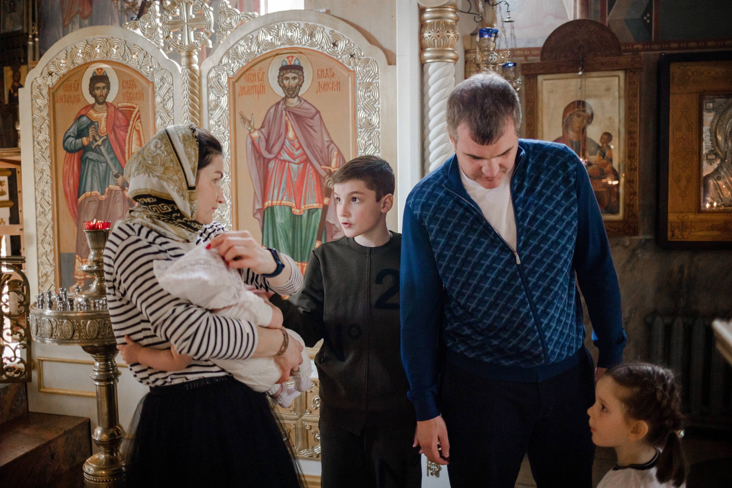 Крестины. Семейный и детский фотограф в Москве Кузьмина Мария