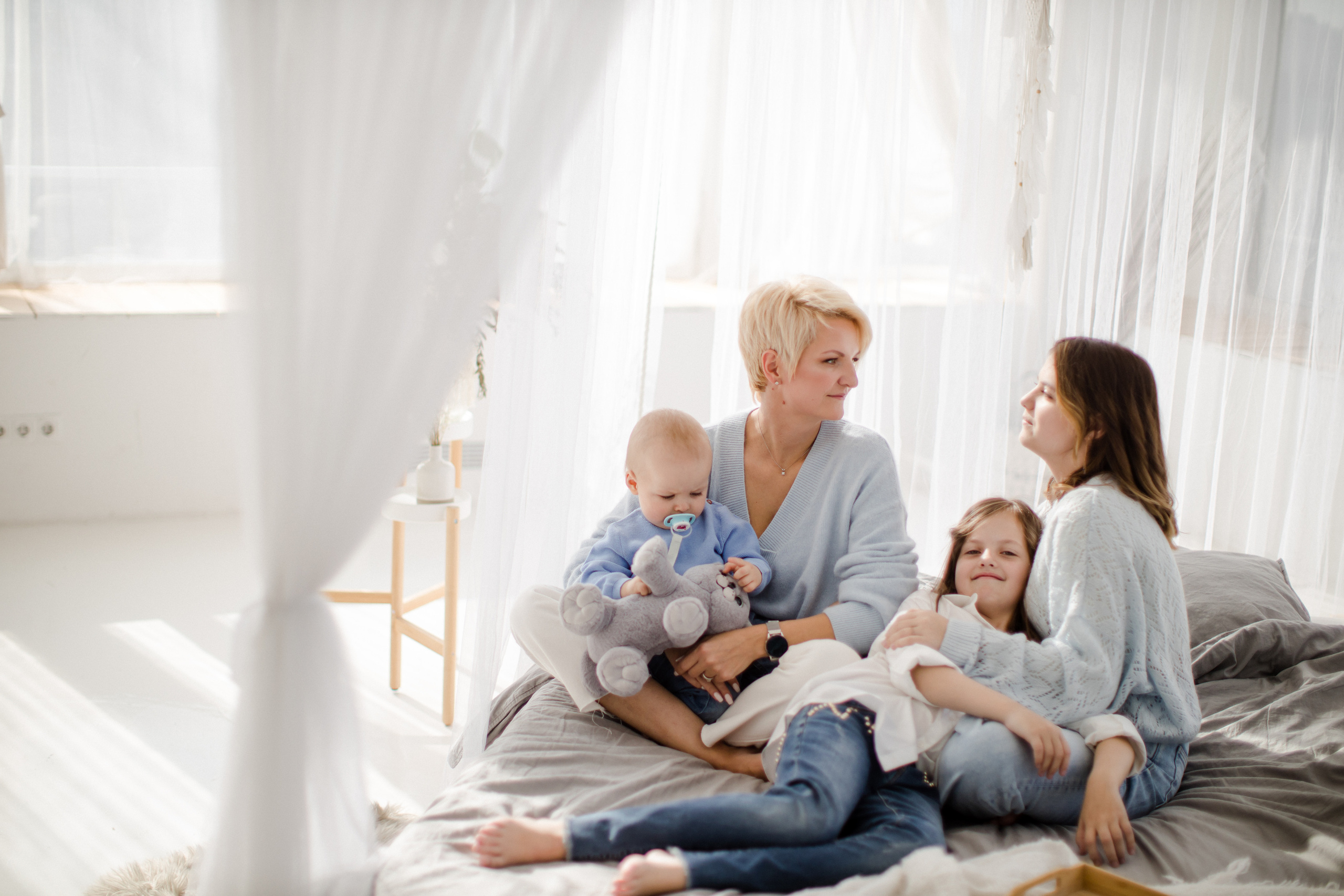 Яна с семьей. Семейный и детский фотограф в Москве Кузьмина Мария