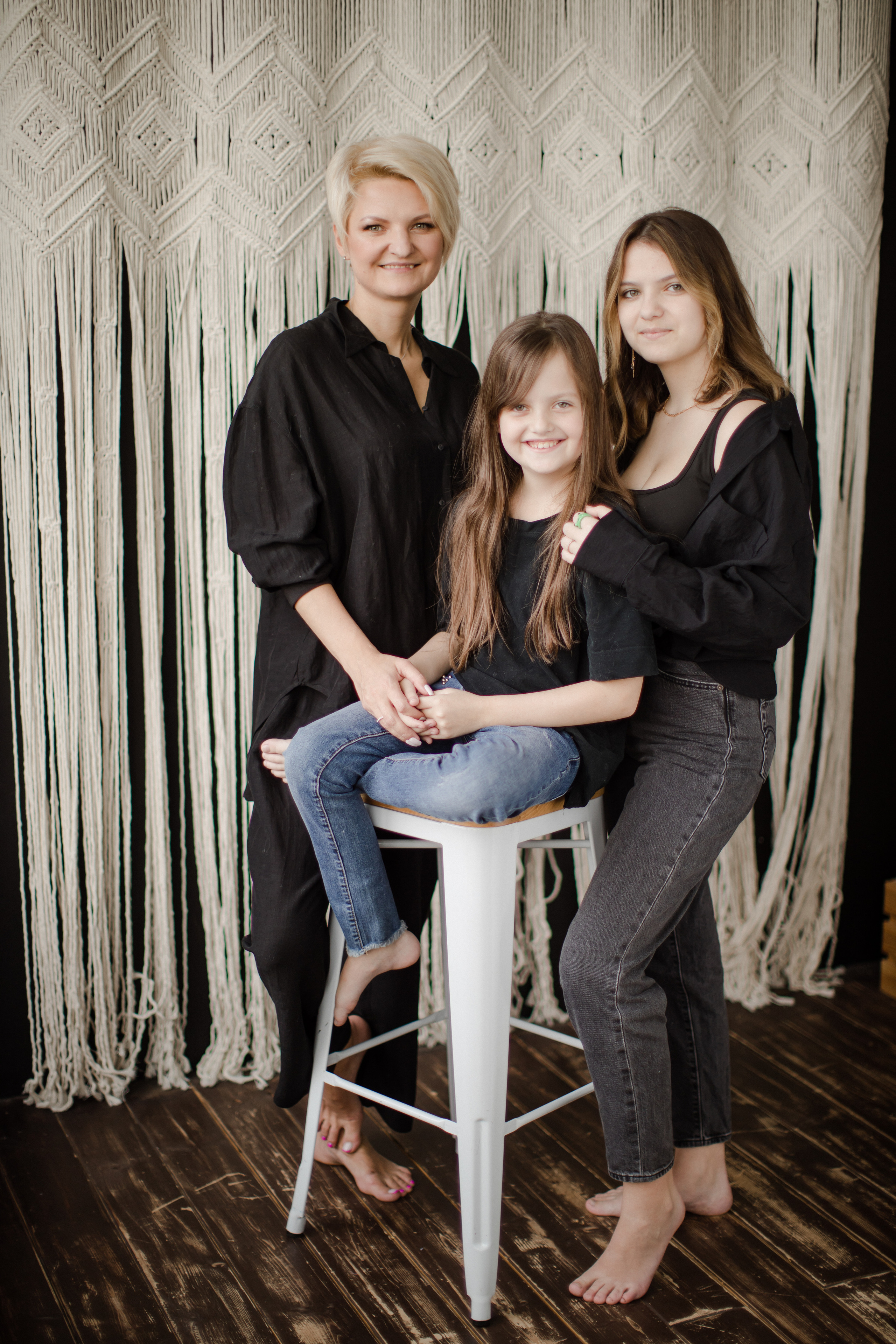 Яна с семьей. Семейный и детский фотограф в Москве Кузьмина Мария