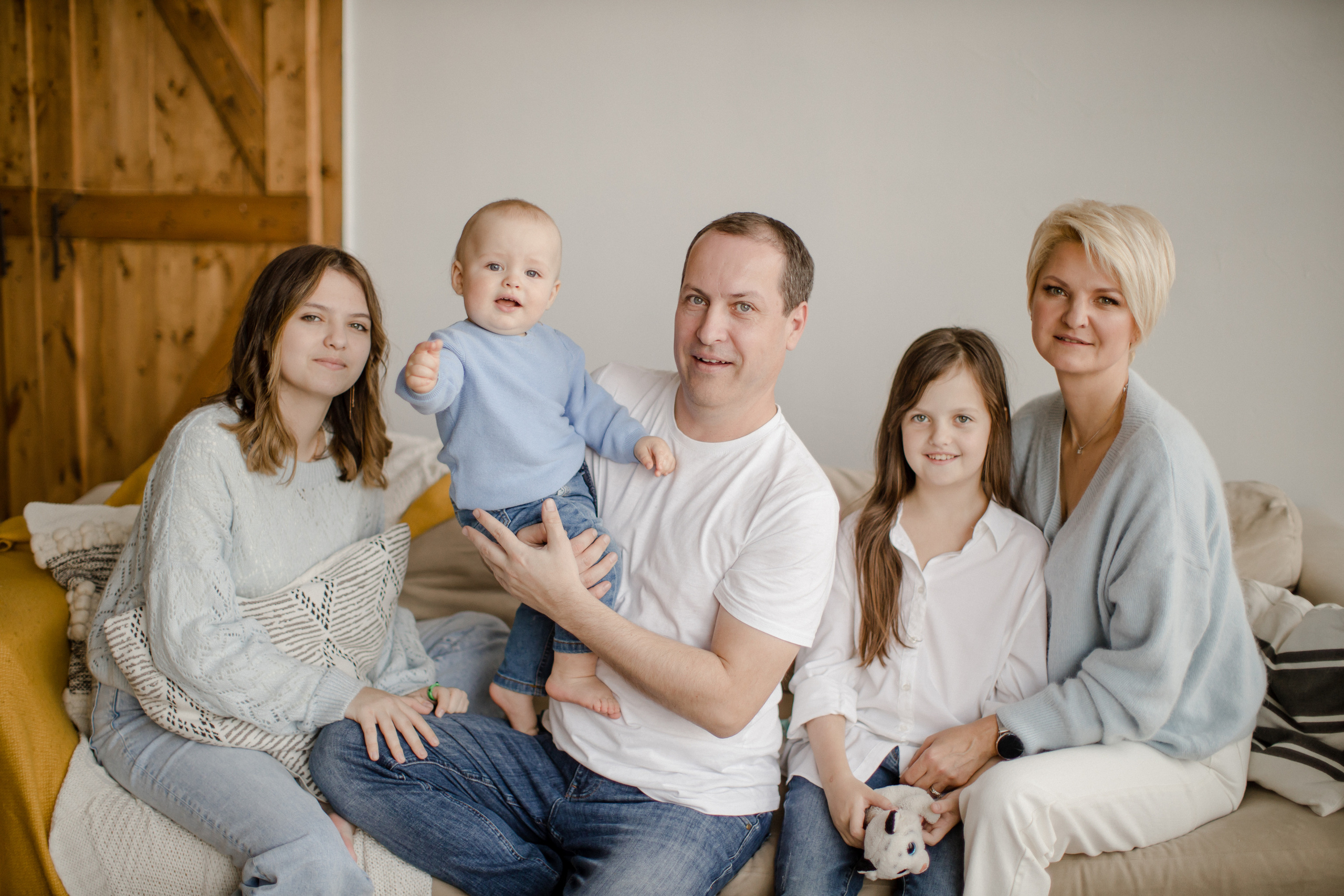 Яна с семьей. Семейный и детский фотограф в Москве Кузьмина Мария