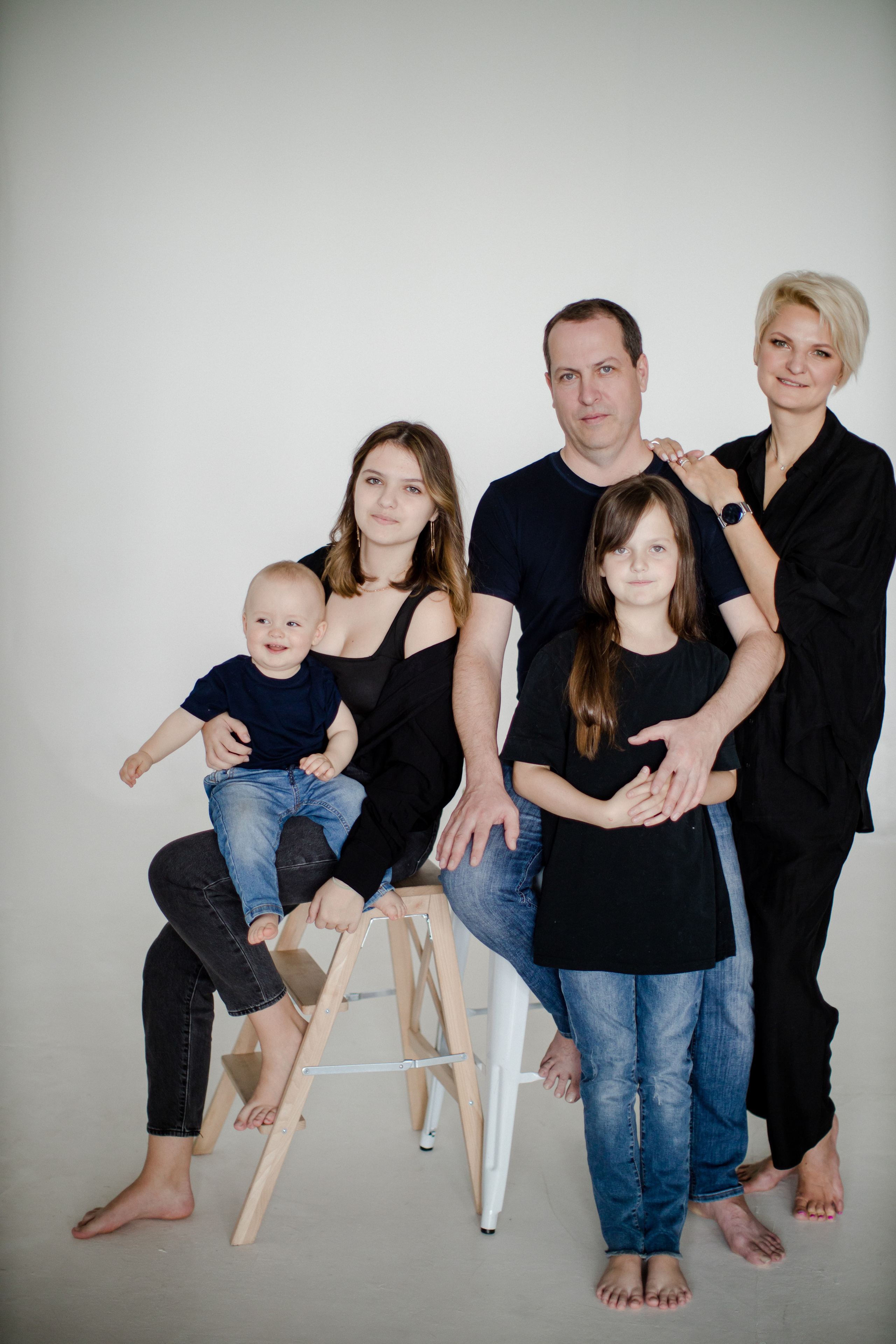 Яна с семьей. Семейный и детский фотограф в Москве Кузьмина Мария