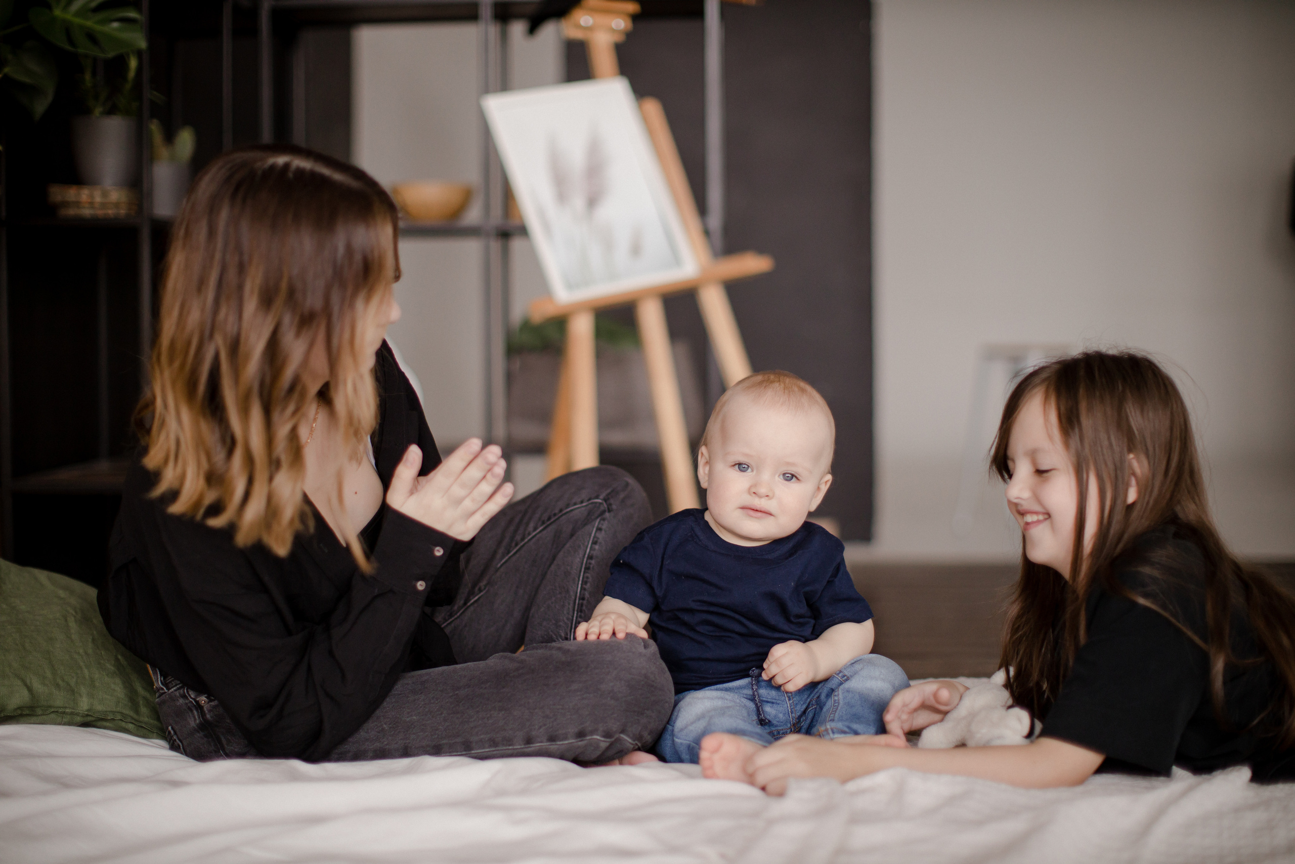 Яна с семьей. Семейный и детский фотограф в Москве Кузьмина Мария