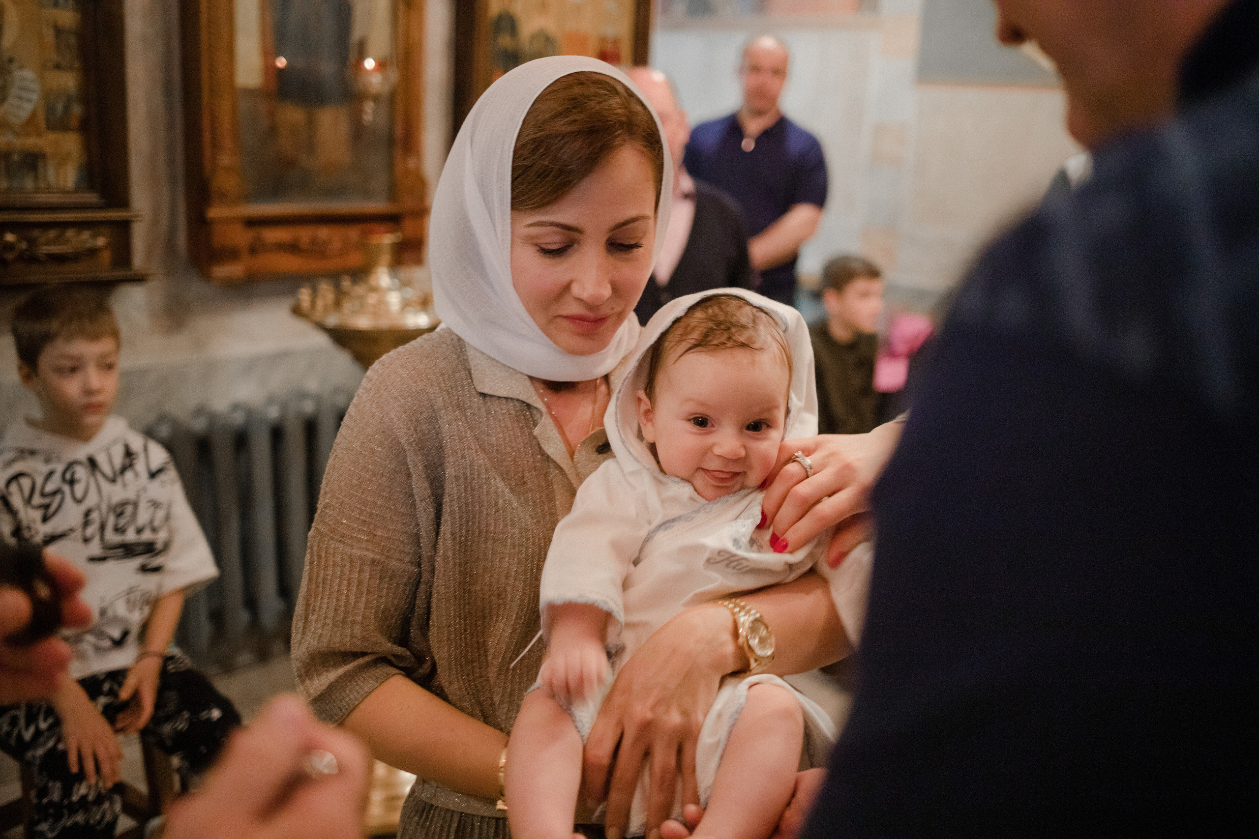 Крестины. Семейный и детский фотограф в Москве Кузьмина Мария