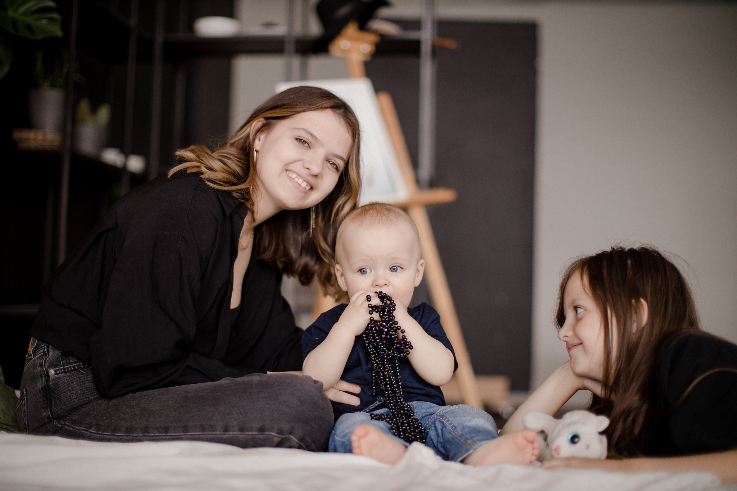 Яна с семьей. Семейный и детский фотограф в Москве Кузьмина Мария