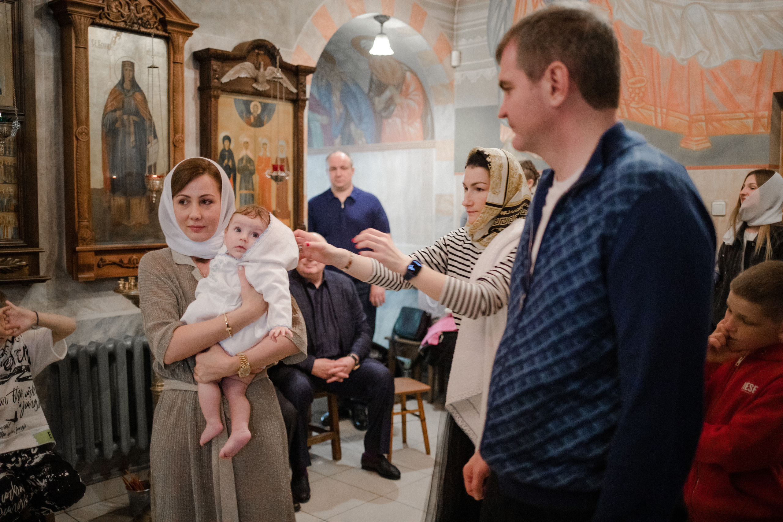 Крестины. Семейный и детский фотограф в Москве Кузьмина Мария