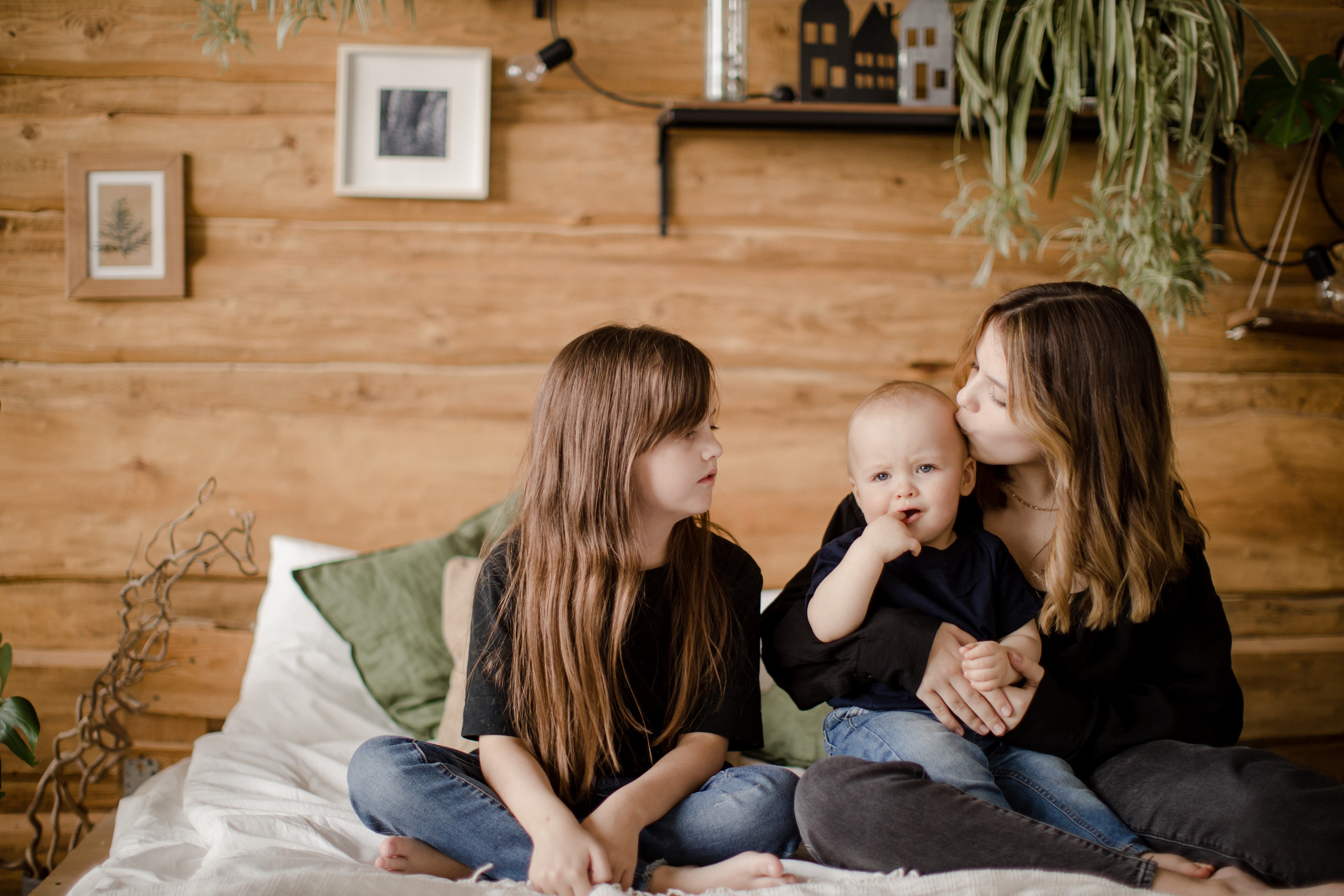 Яна с семьей. Семейный и детский фотограф в Москве Кузьмина Мария