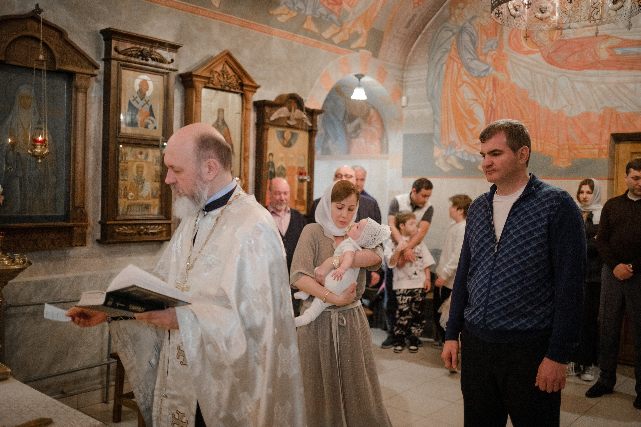Крестины. Семейный и детский фотограф в Москве Кузьмина Мария