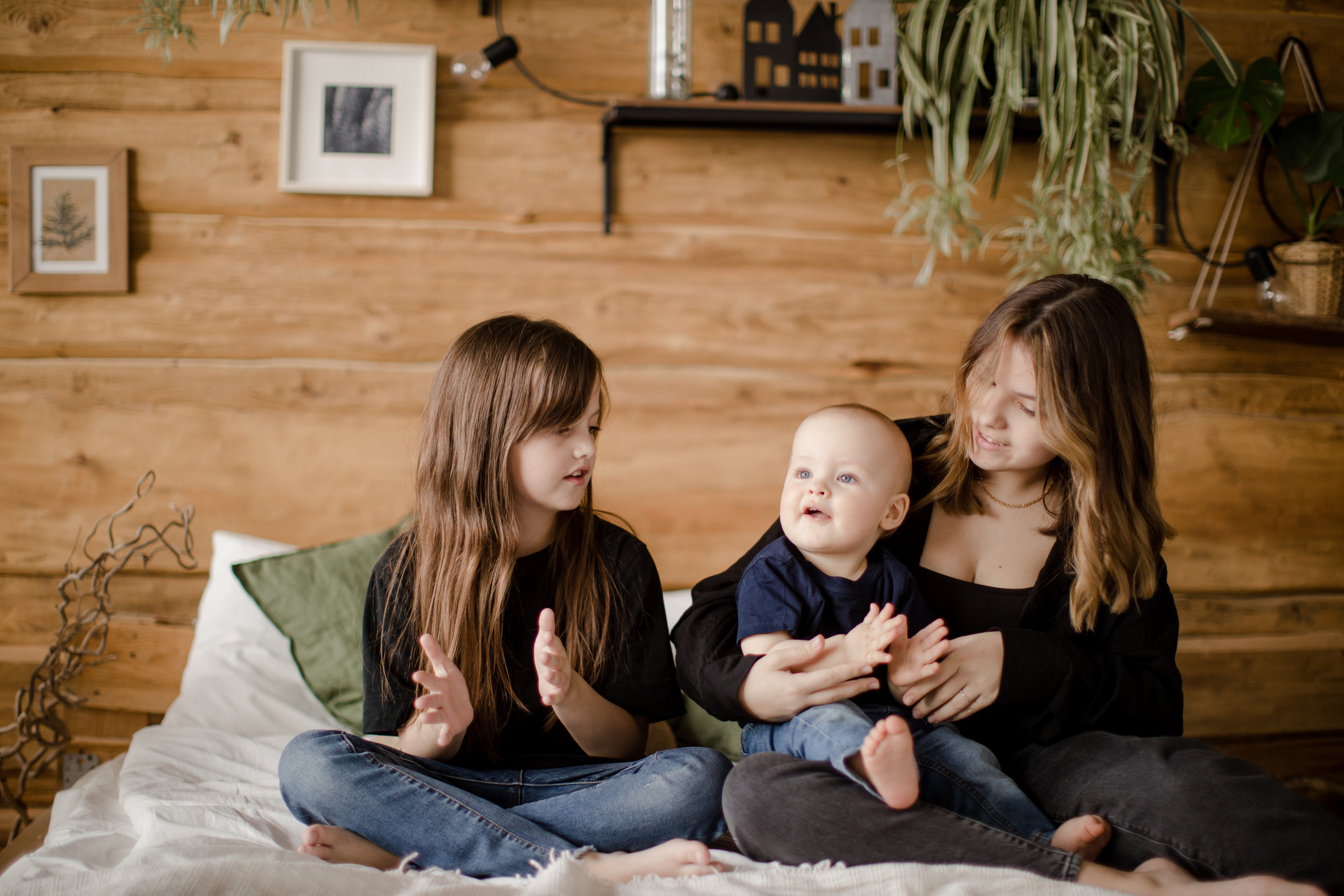 Яна с семьей. Семейный и детский фотограф в Москве Кузьмина Мария
