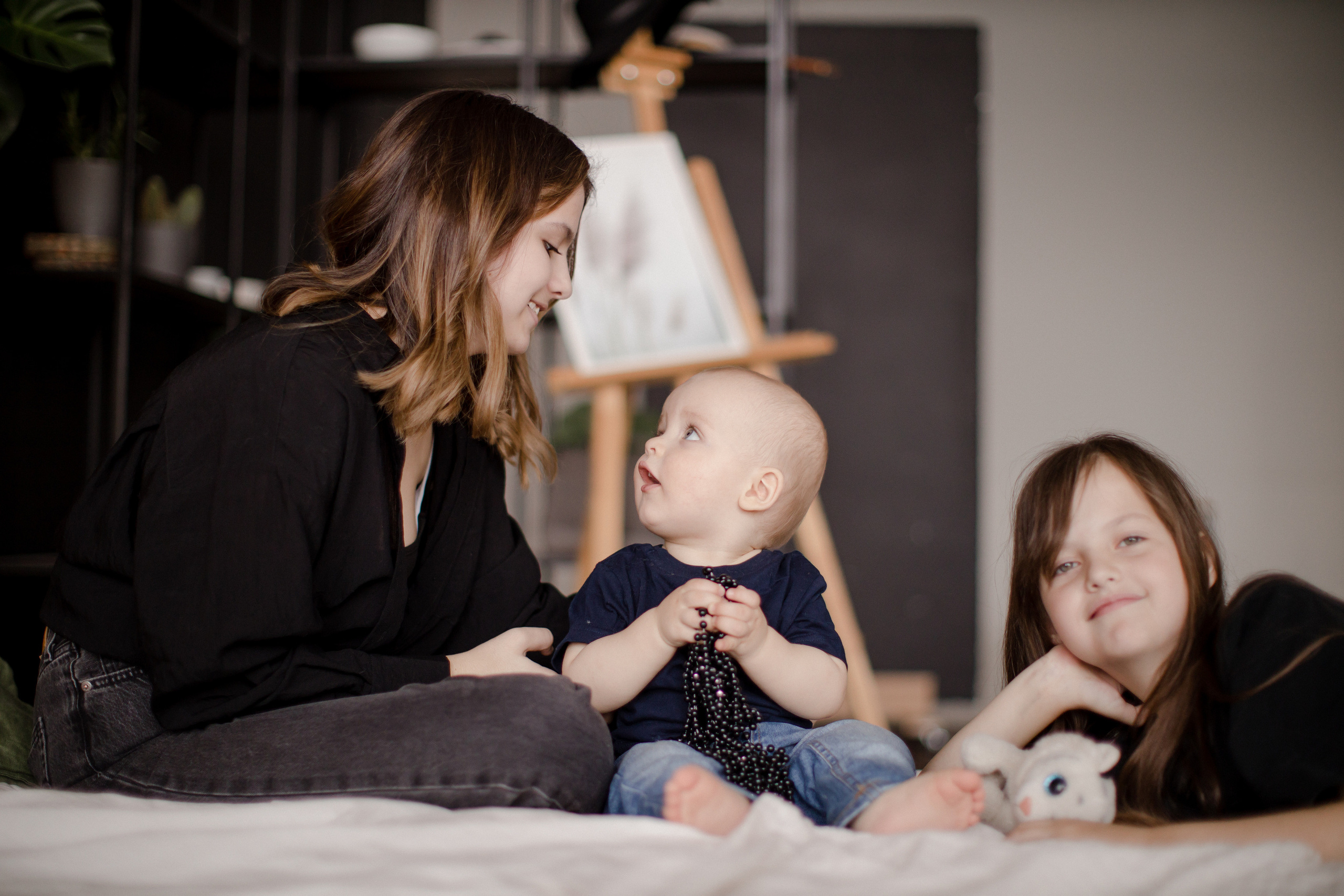 Яна с семьей. Семейный и детский фотограф в Москве Кузьмина Мария