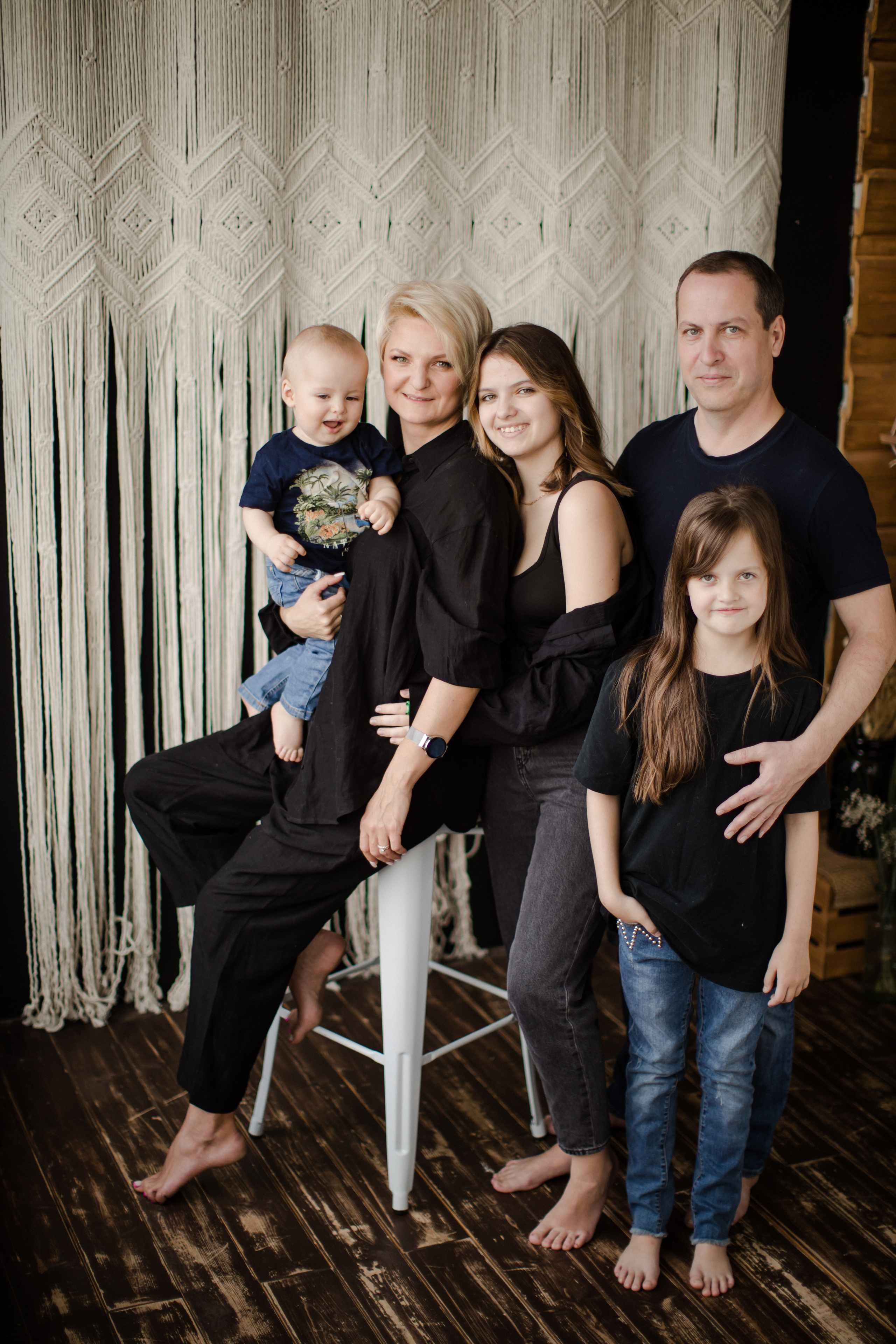 Яна с семьей. Семейный и детский фотограф в Москве Кузьмина Мария