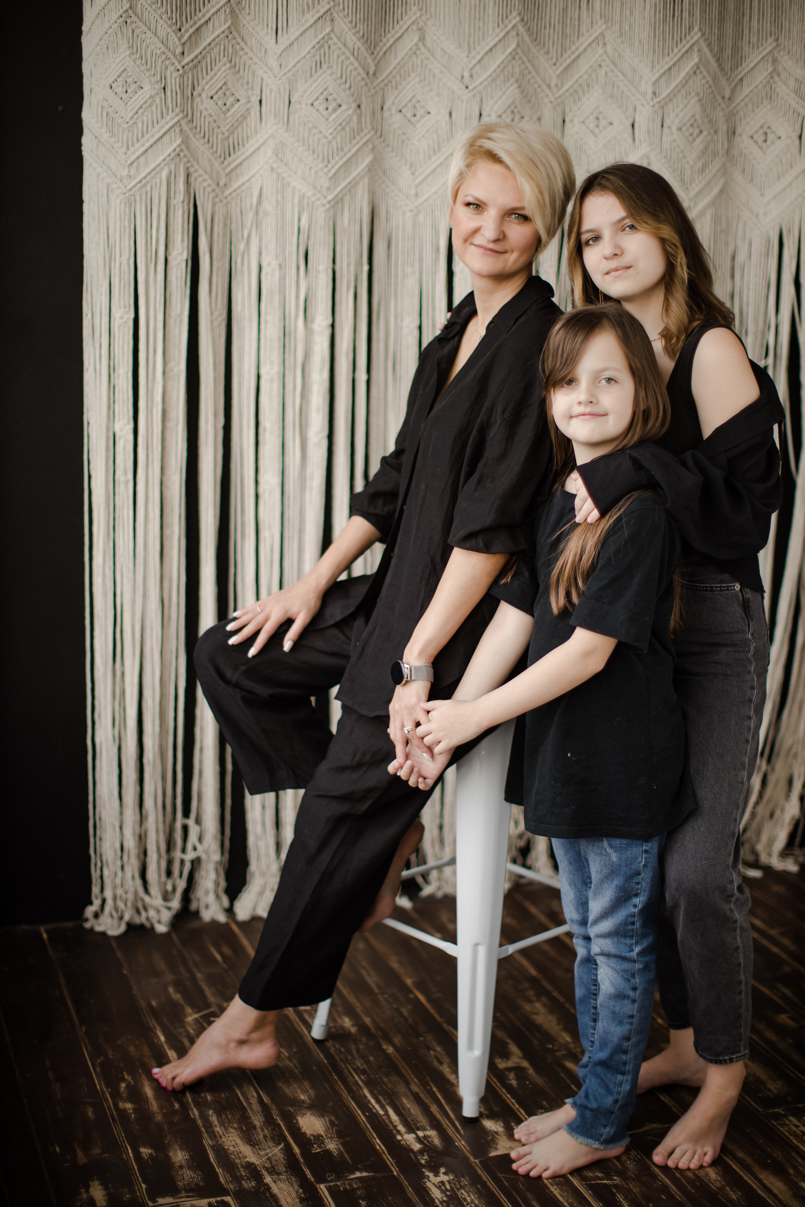 Яна с семьей. Семейный и детский фотограф в Москве Кузьмина Мария