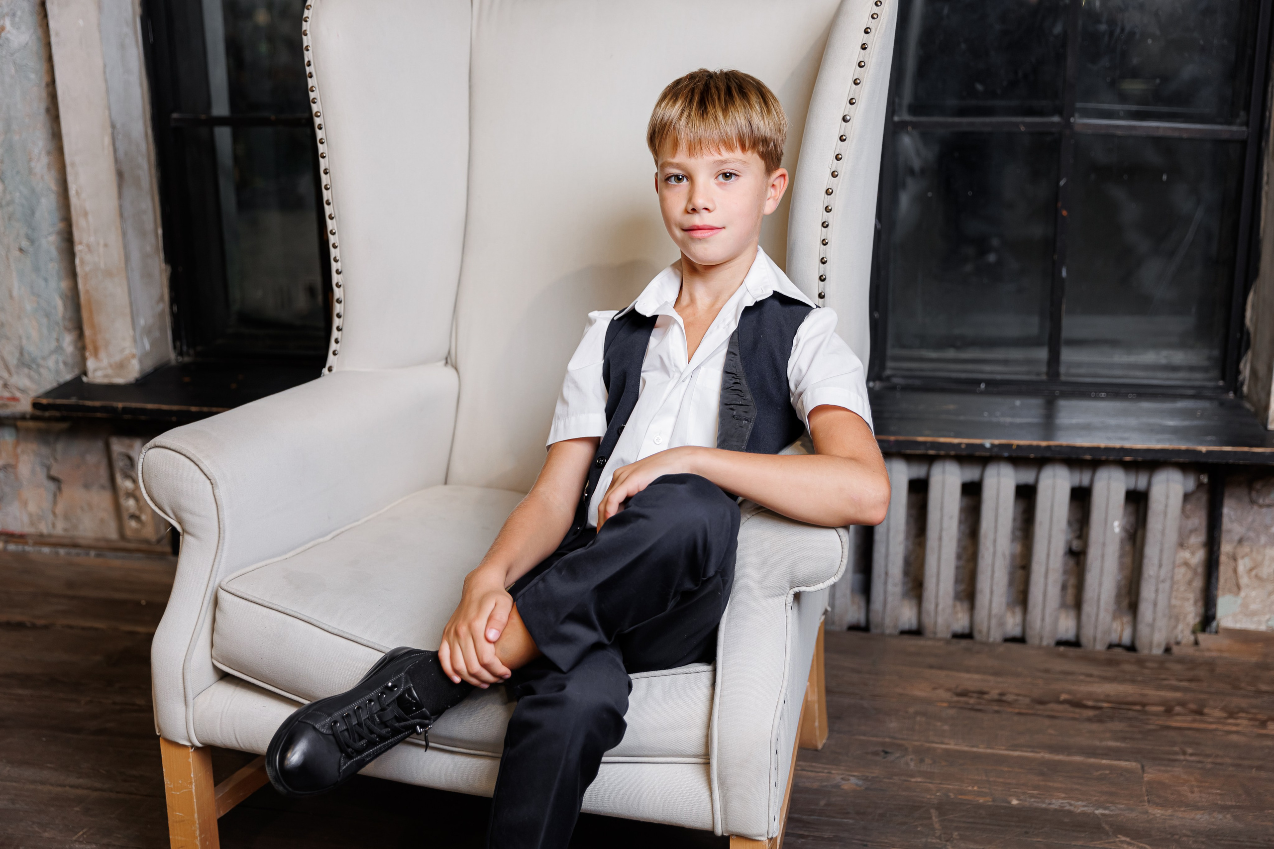 Студийная съёмка для вокальной студии «Звёздочка». Семейный и детский фотограф Комина Елена, Власиха, Одинцово