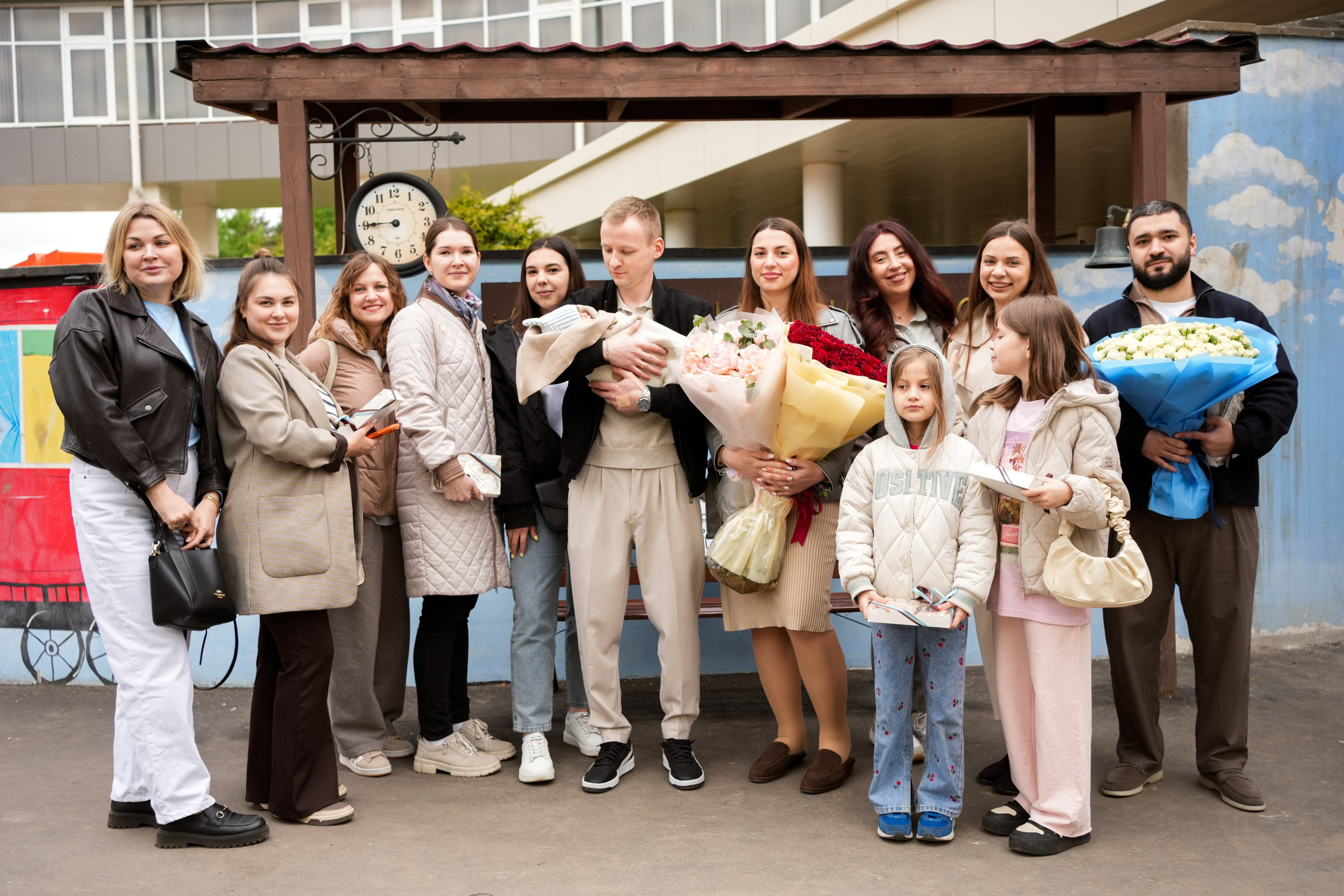 Встреча малыша из роддома. Фотограф в Зеленограде Коваленко Дарья. Съемка праздников и выпускных, дней рождений