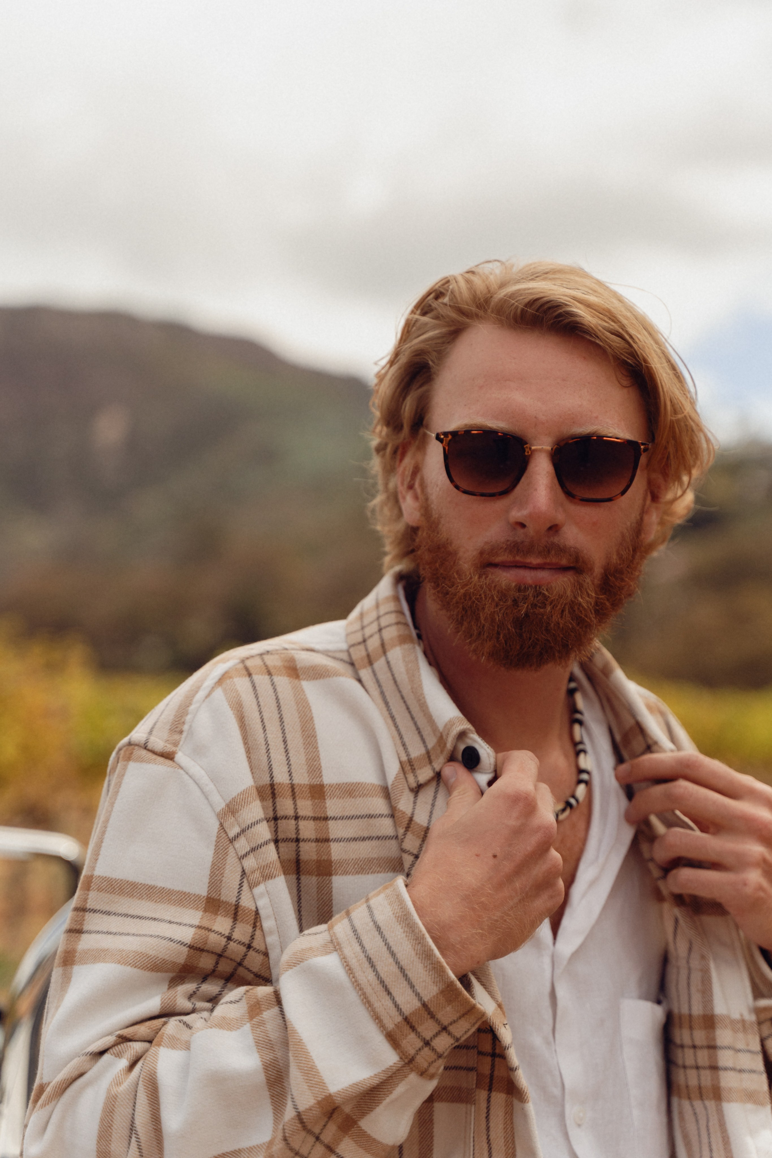 Autumn road. Фотограф в Кейптауне