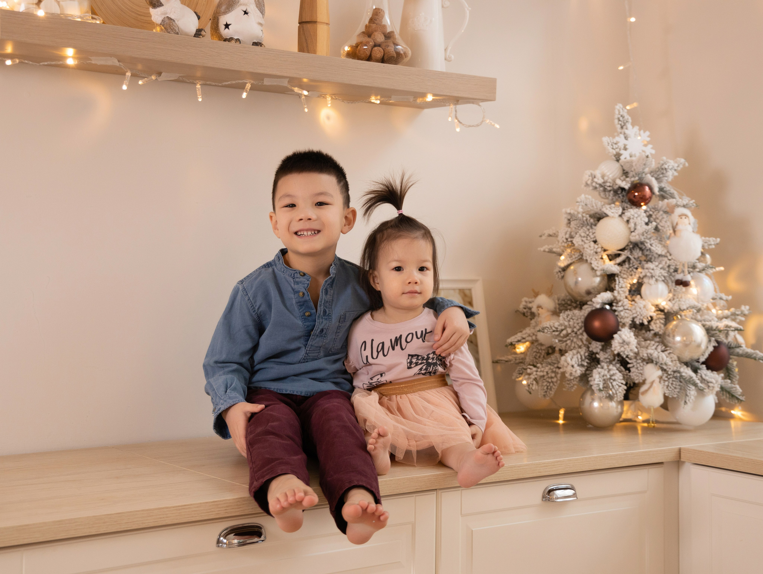 Новогодняя семейная фотосессия. Фотограф НСК-Кем-СПБ Александра Фомич