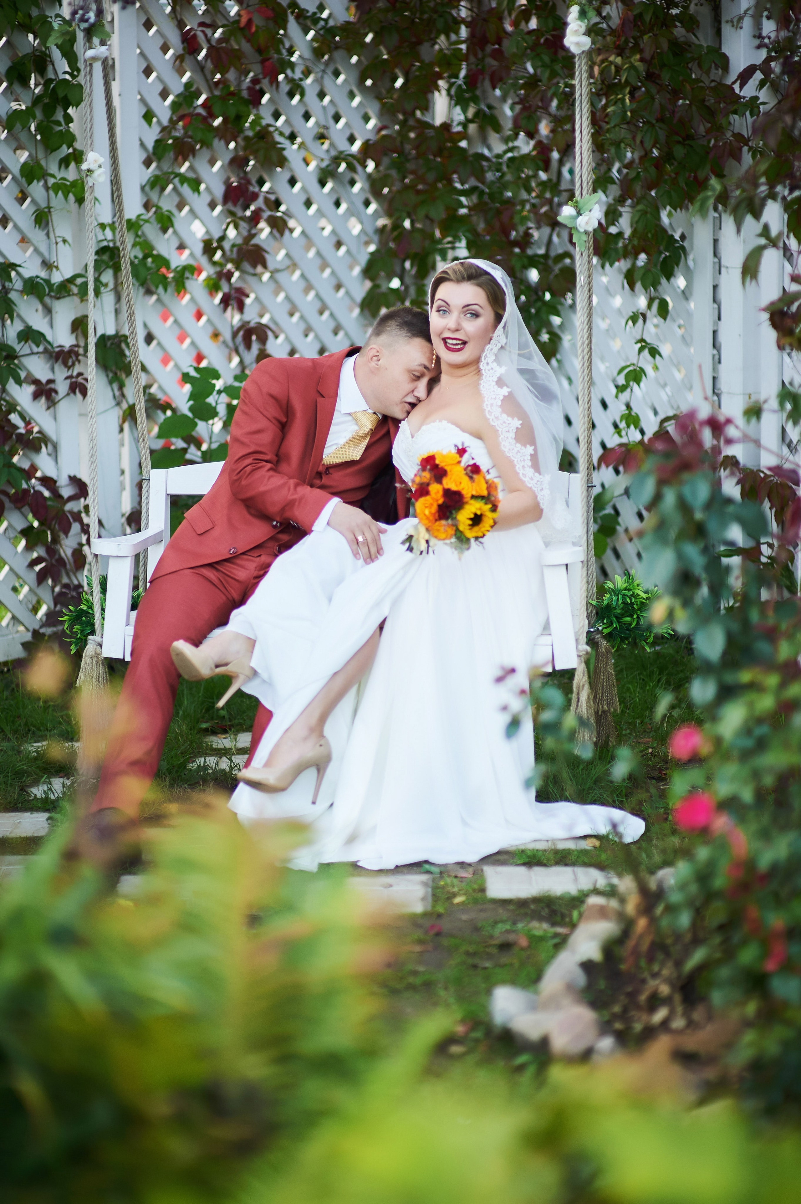 Анна и Сергей (фотосессия в Иваново Подворье). Портретный, семейный и свадебный фотограф в Санкт-Петербурге и в Пушкине Ширяев Денис