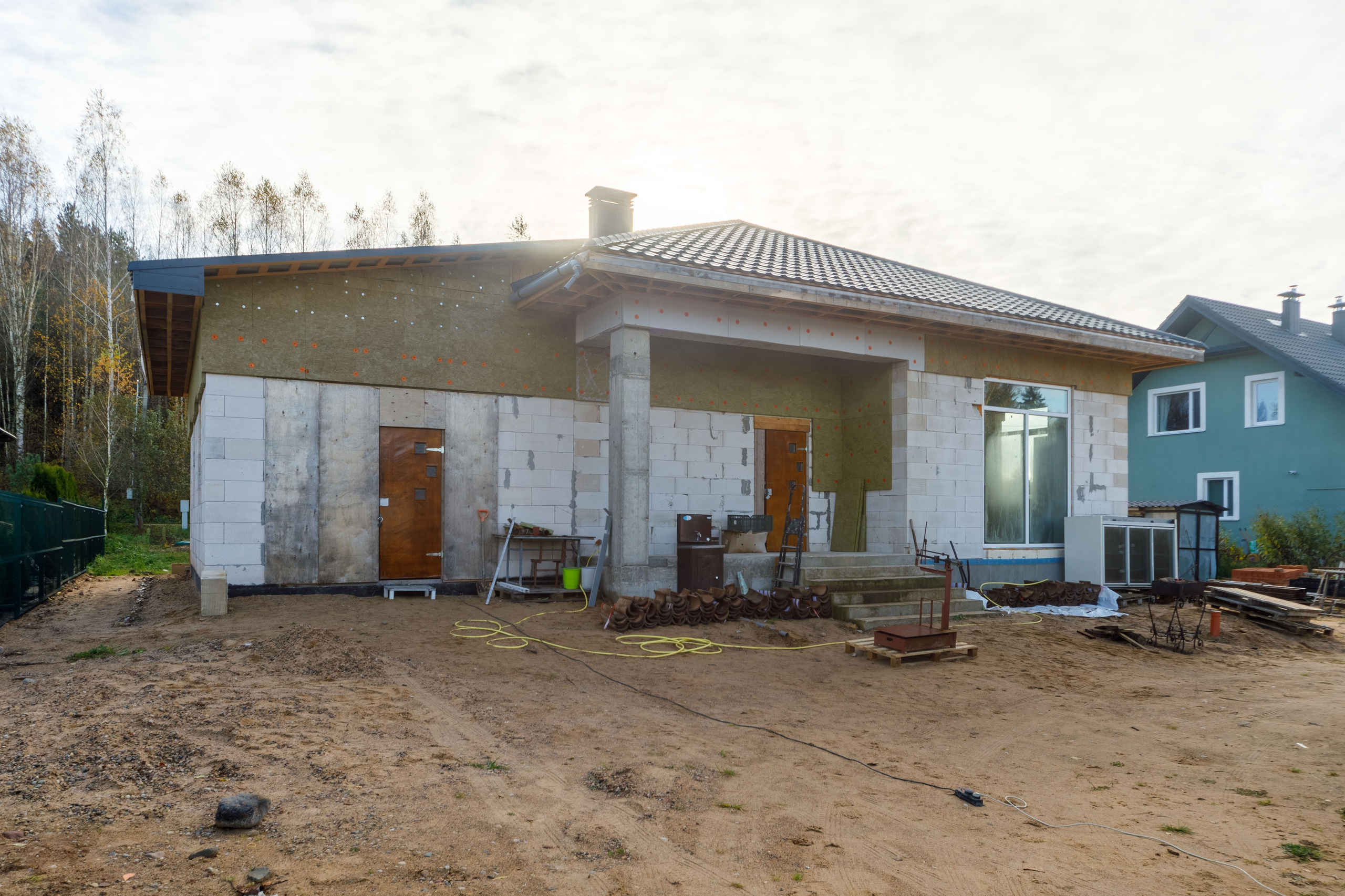 Ретушь фото недвижимости — кейс загородного дома под Минском