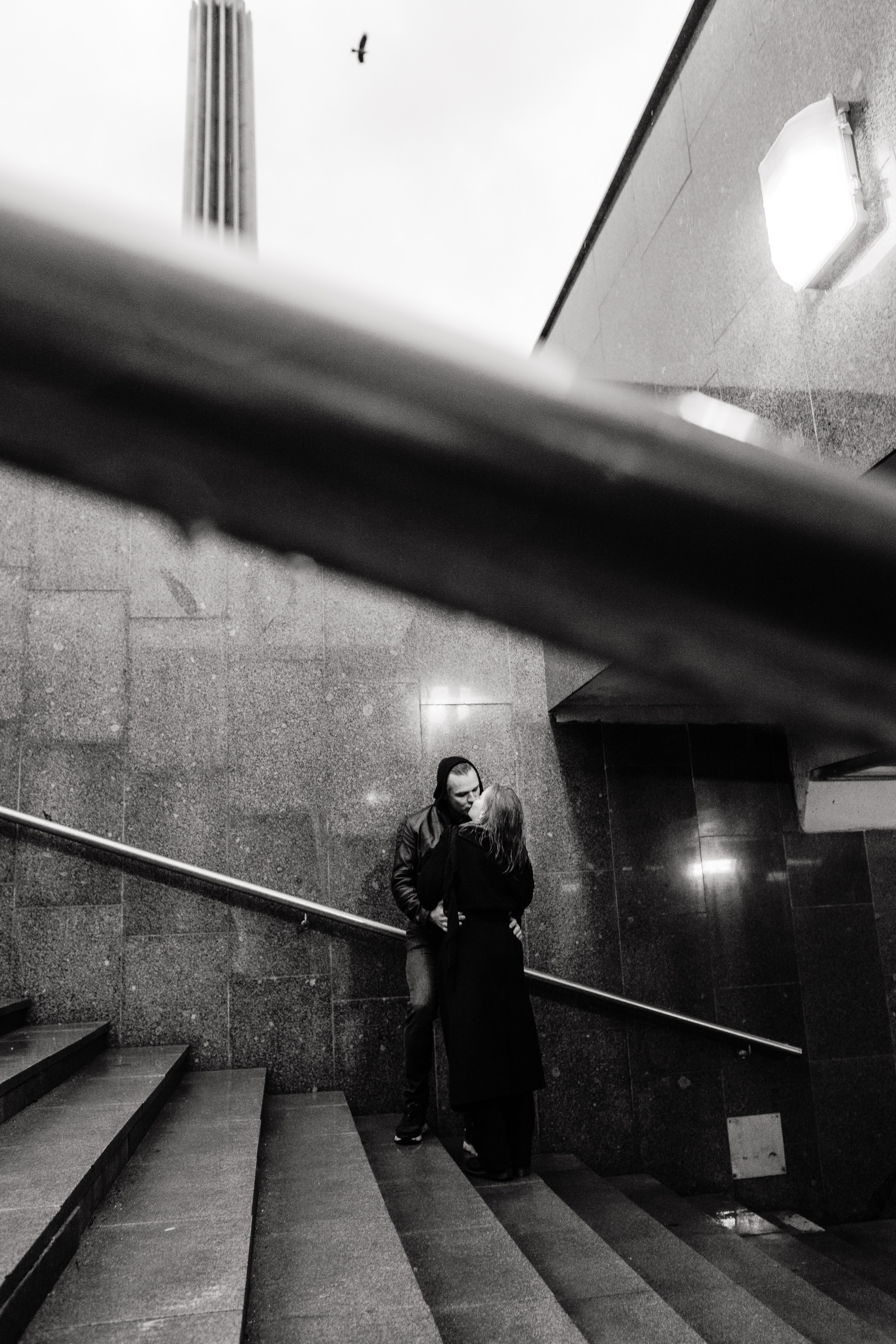 Двое и Гагарин (портретный репортаж). Портретный и репортажный фотограф в Москве, Ольга Ларема